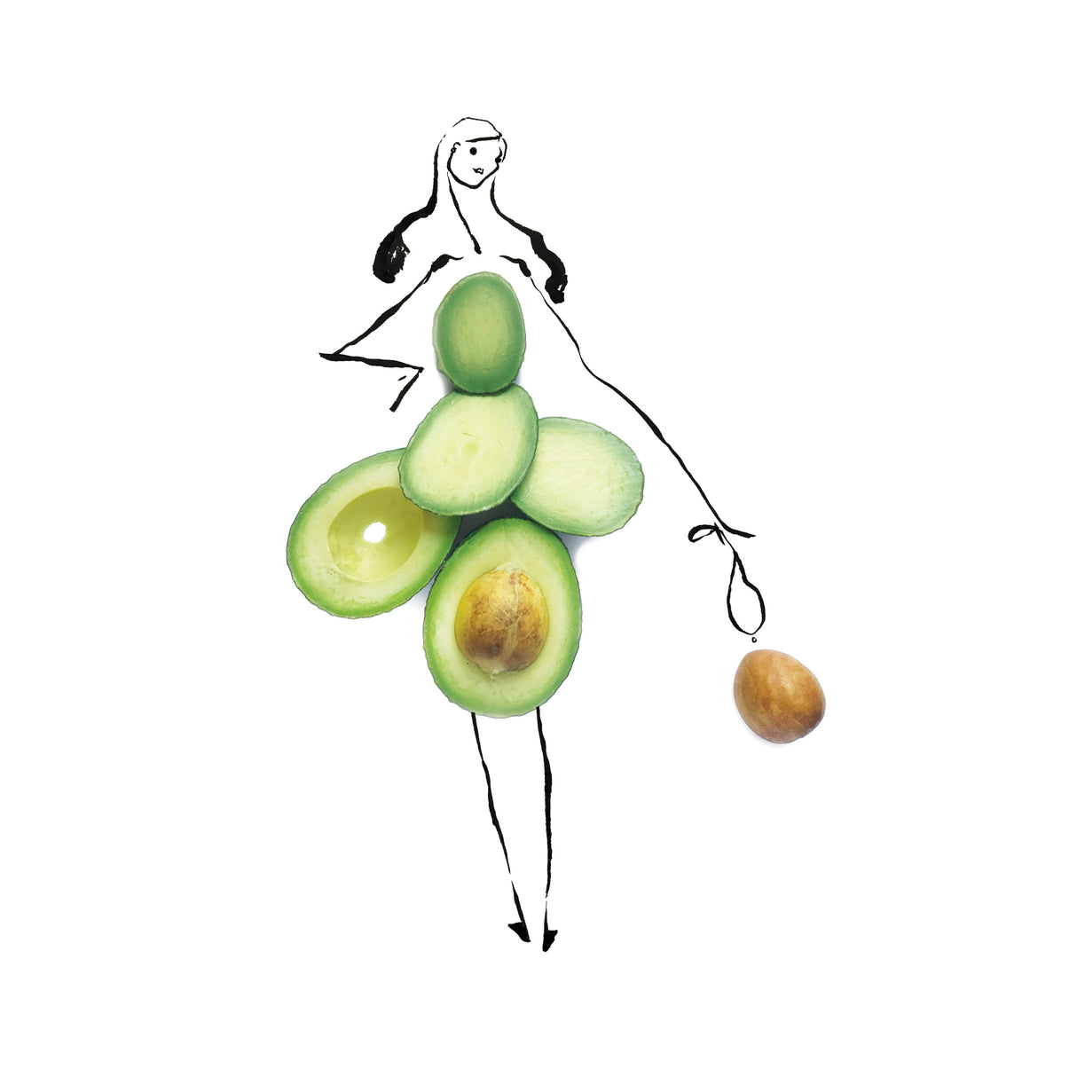 Avocado Poster och Canvastavla