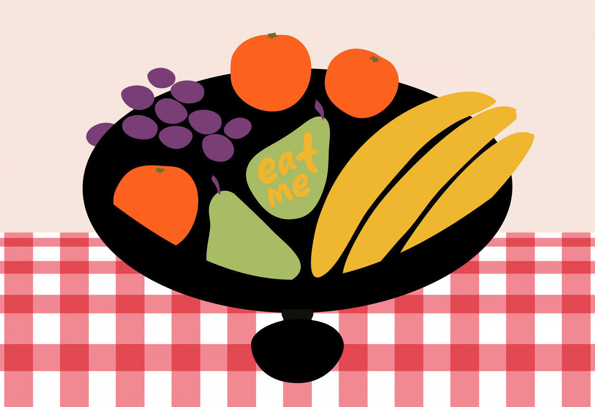 The fruit bowl (eat me) Poster och Canvastavla
