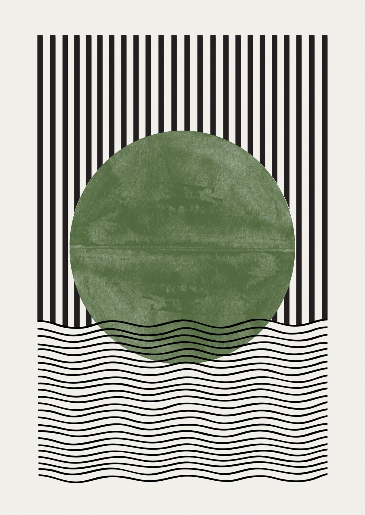 Modern Graphic Poster och Canvastavla