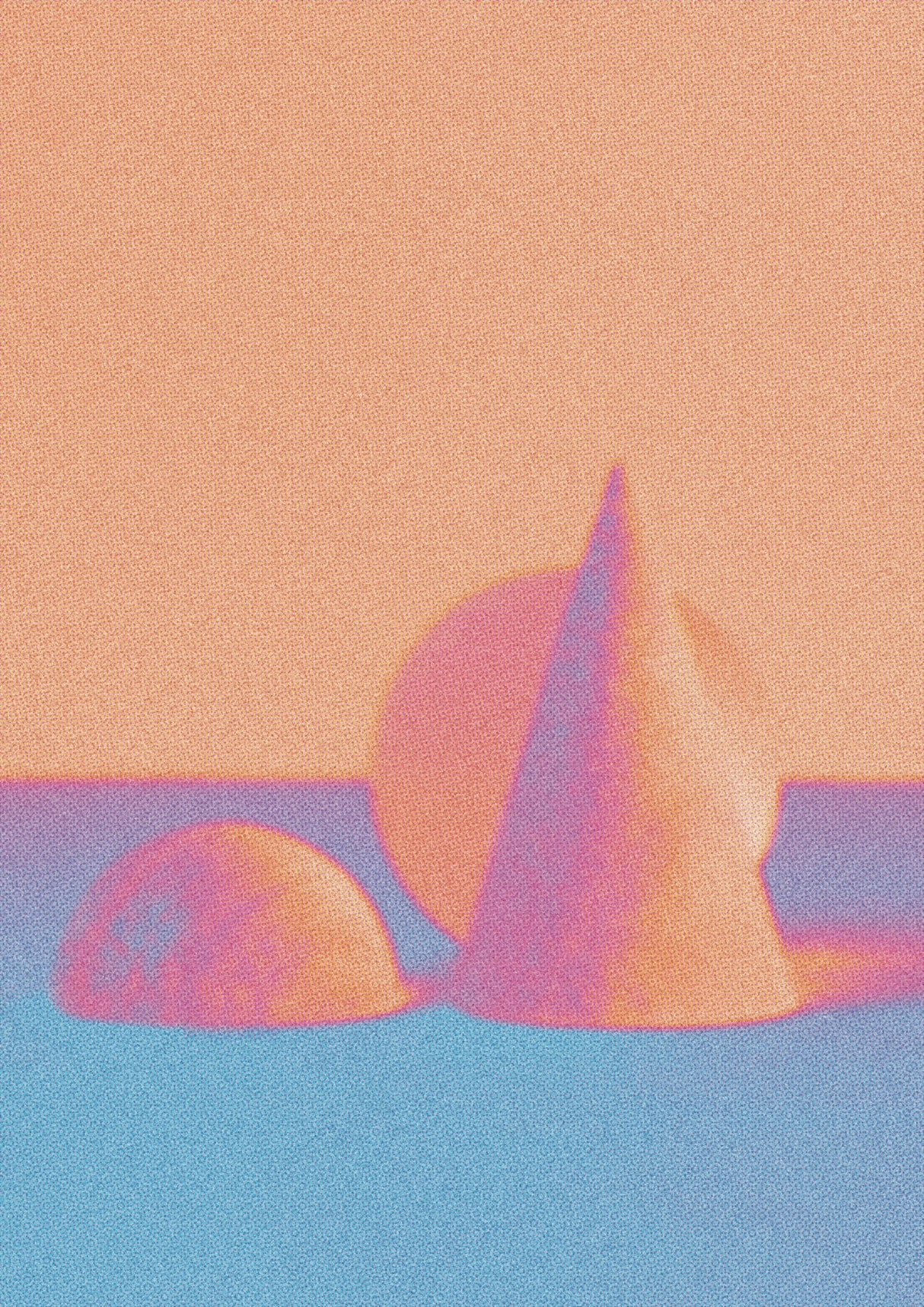 Wooden Blocks Poster och Canvastavla