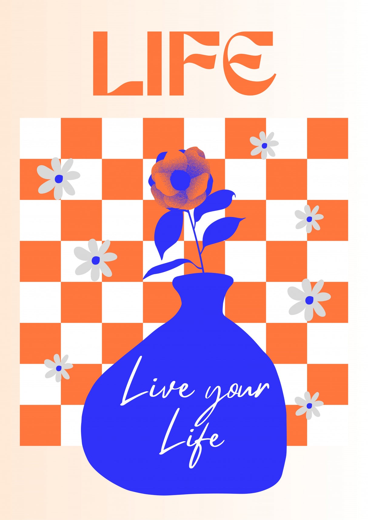 LIFE Poster och Canvastavla