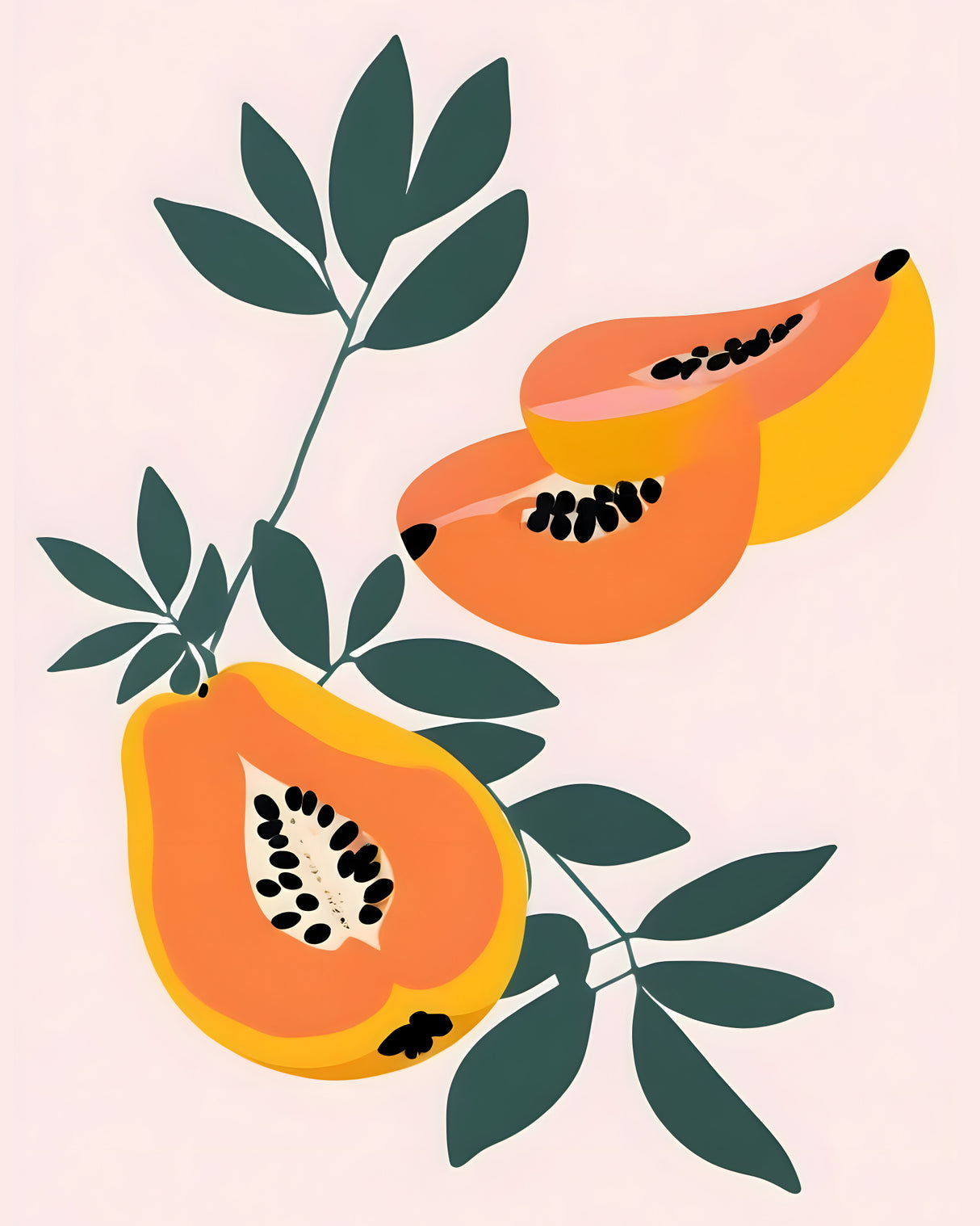 PAPA-YAY! Poster och Canvastavla