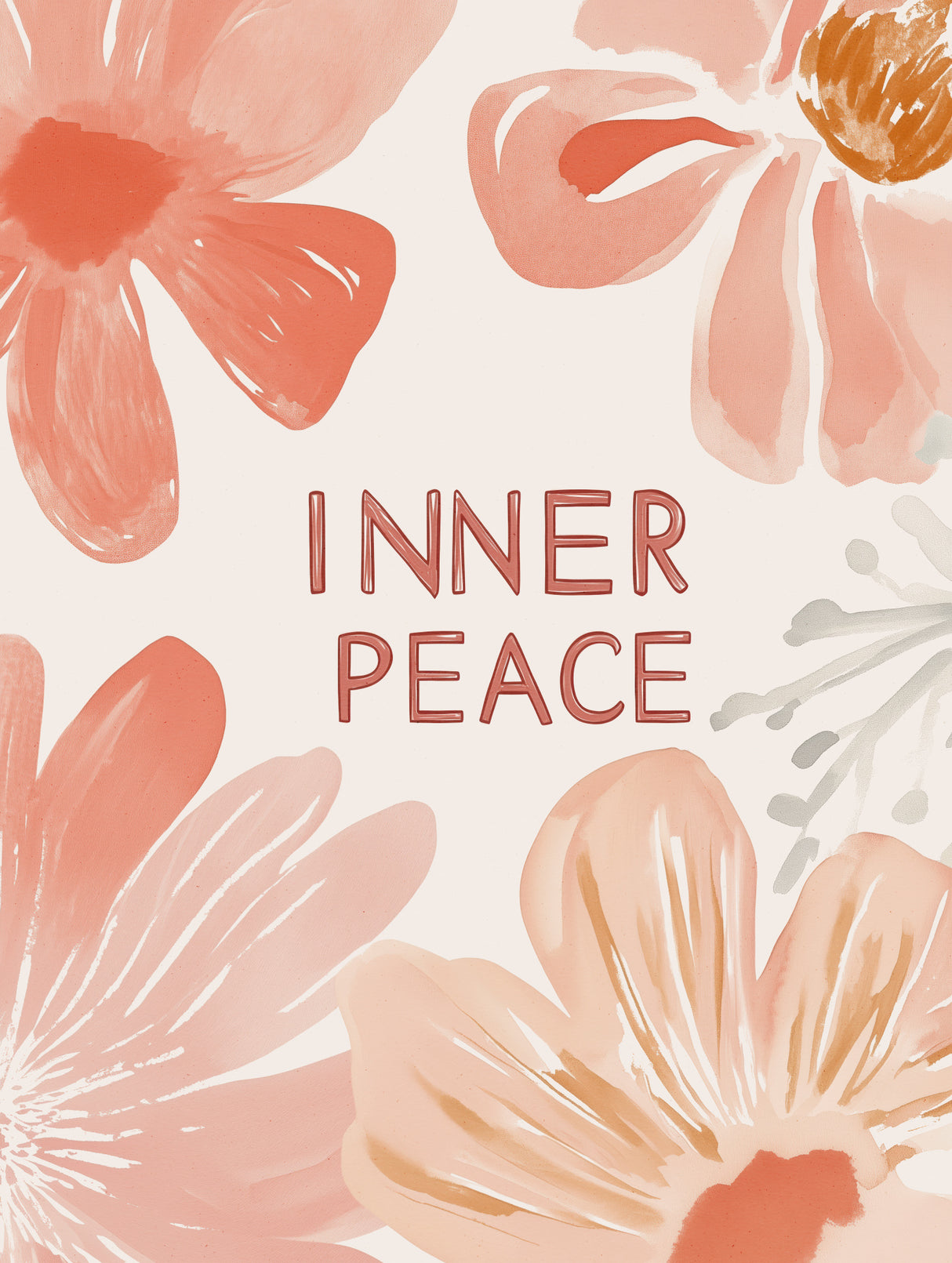 Innerpeaceno3 Poster och Canvastavla