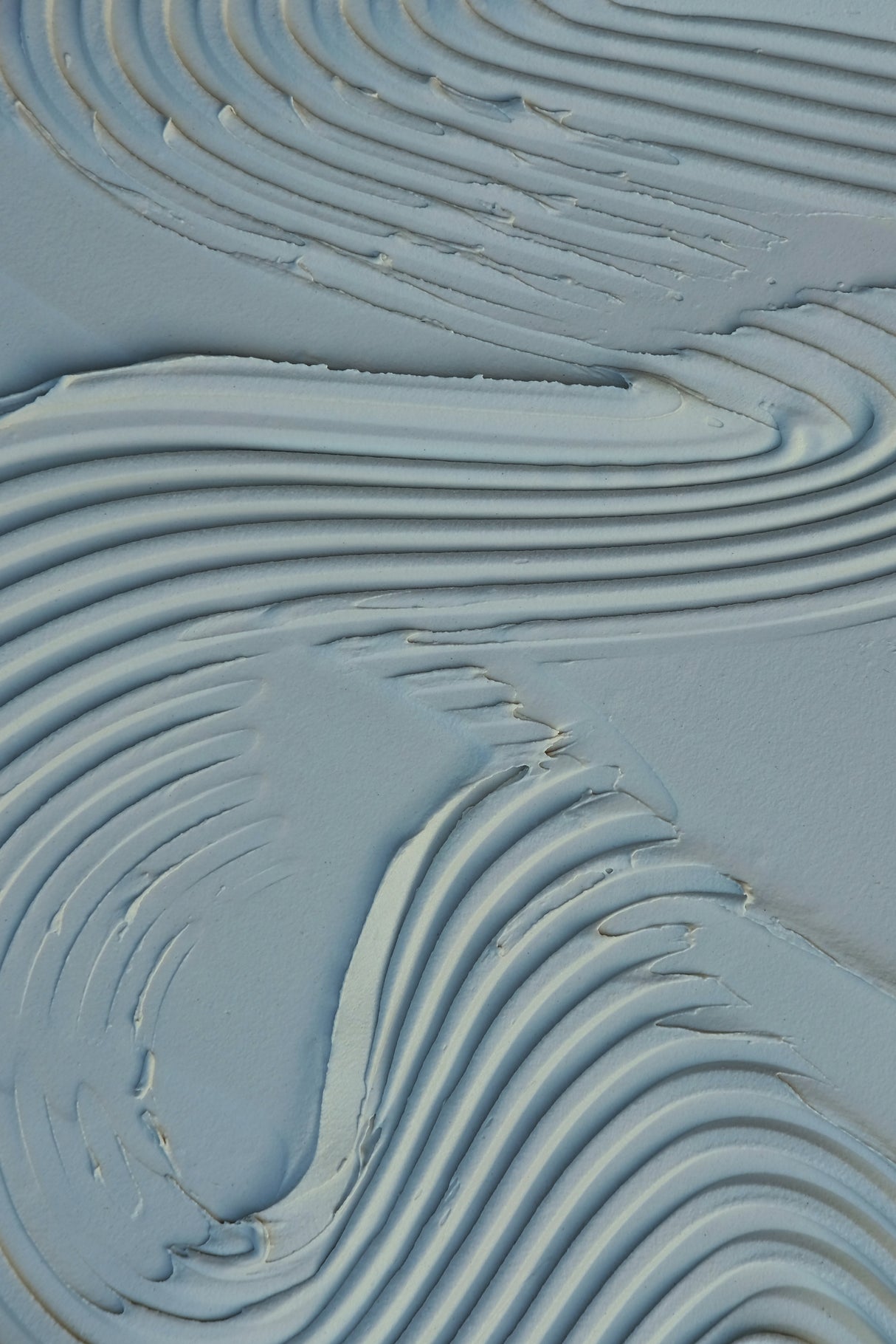 Mud Texture 15 Blue Poster och Canvastavla