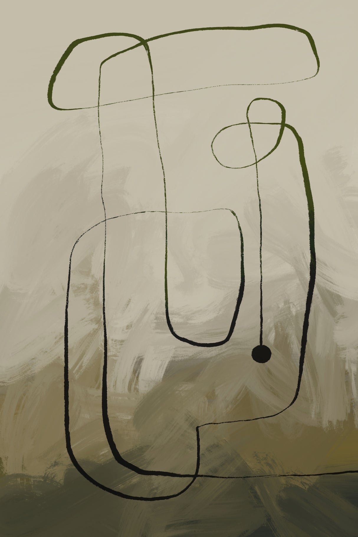 Thegreenjourney Poster och Canvastavla