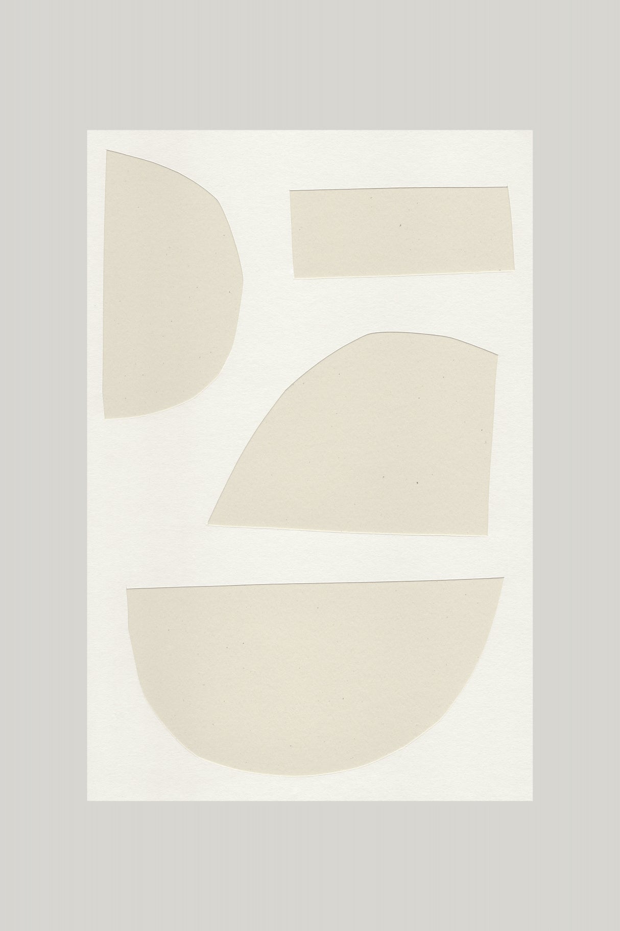 Cut Outs No 2 Poster och Canvastavla