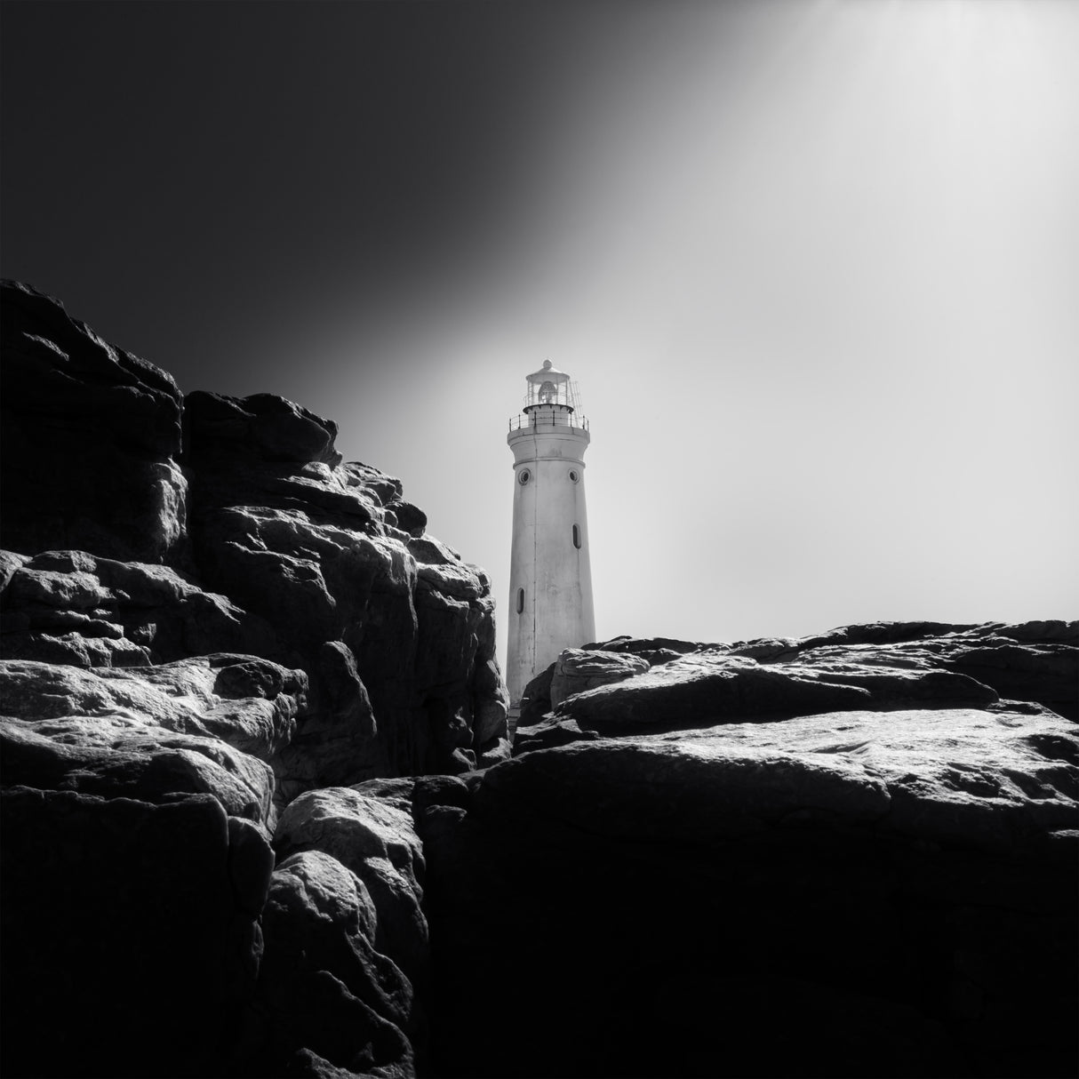 Clifftop Bastion Ray Truter Photography Poster och Canvastavla