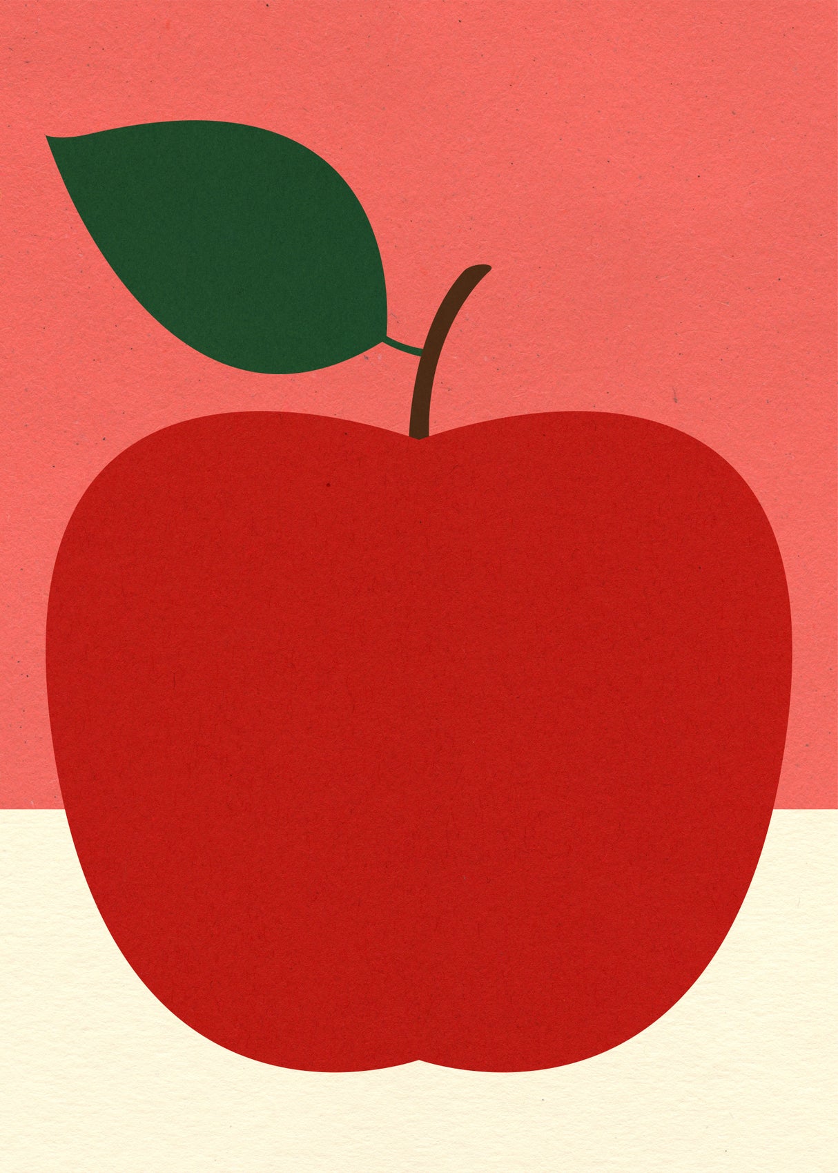 Red Apple Poster och Canvastavla