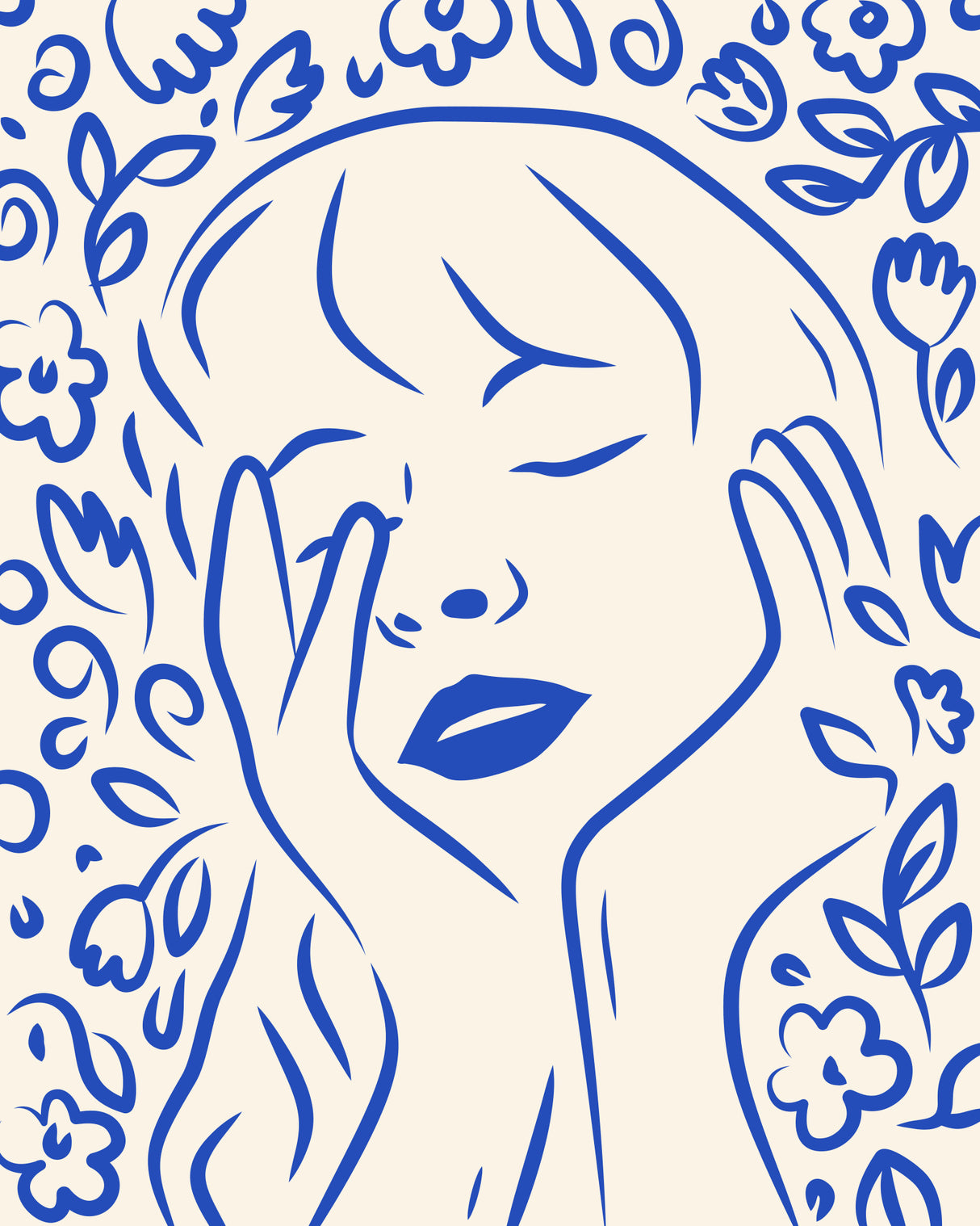 Gentle Flower Dream Poster och Canvastavla