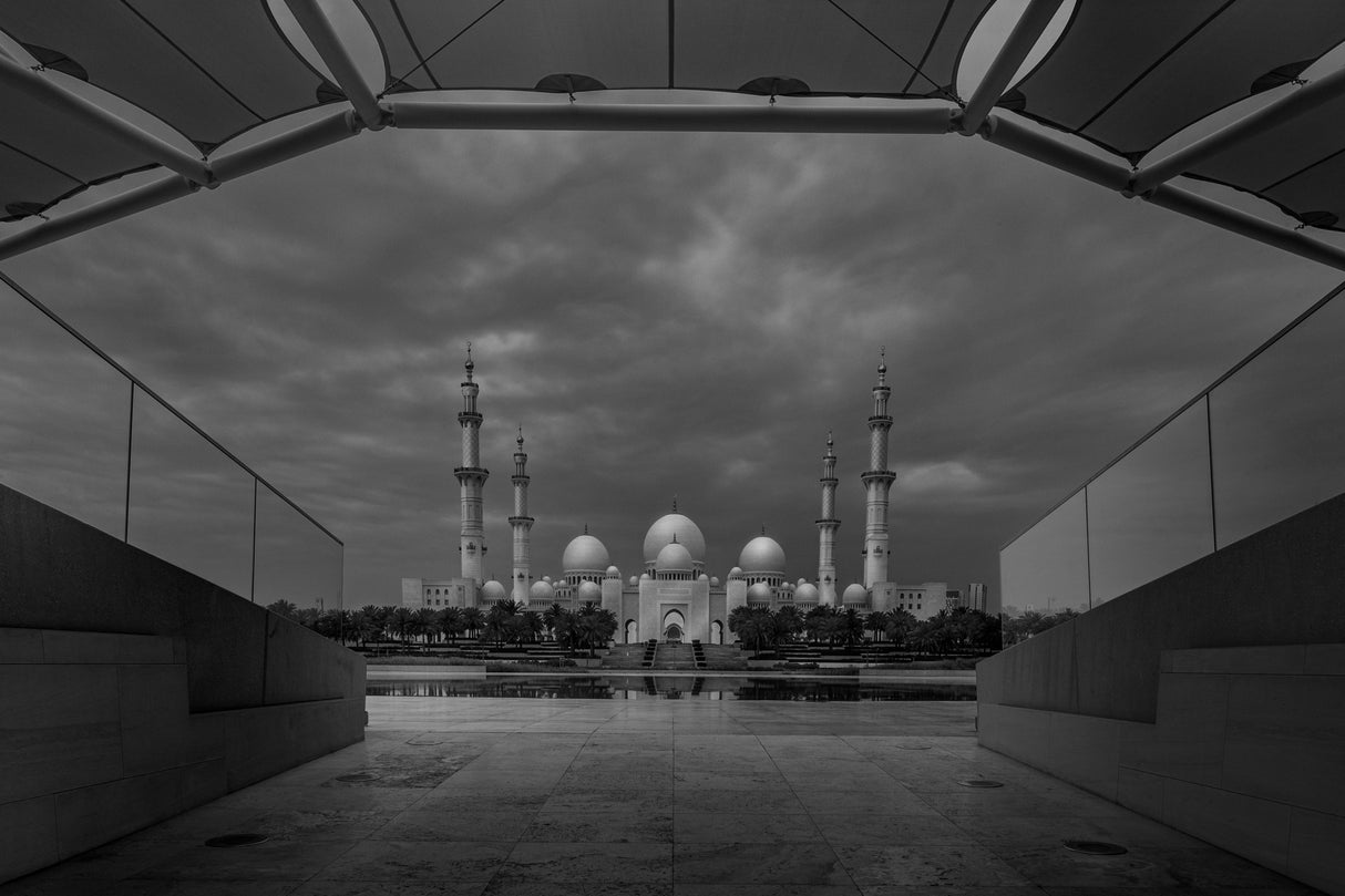 Sh. Zayed Mosque - Abu Dhabi Poster och Canvastavla