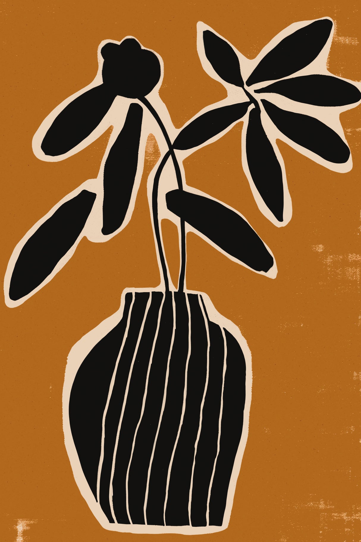 Ochre Still lIfe No 2 Poster och Canvastavla