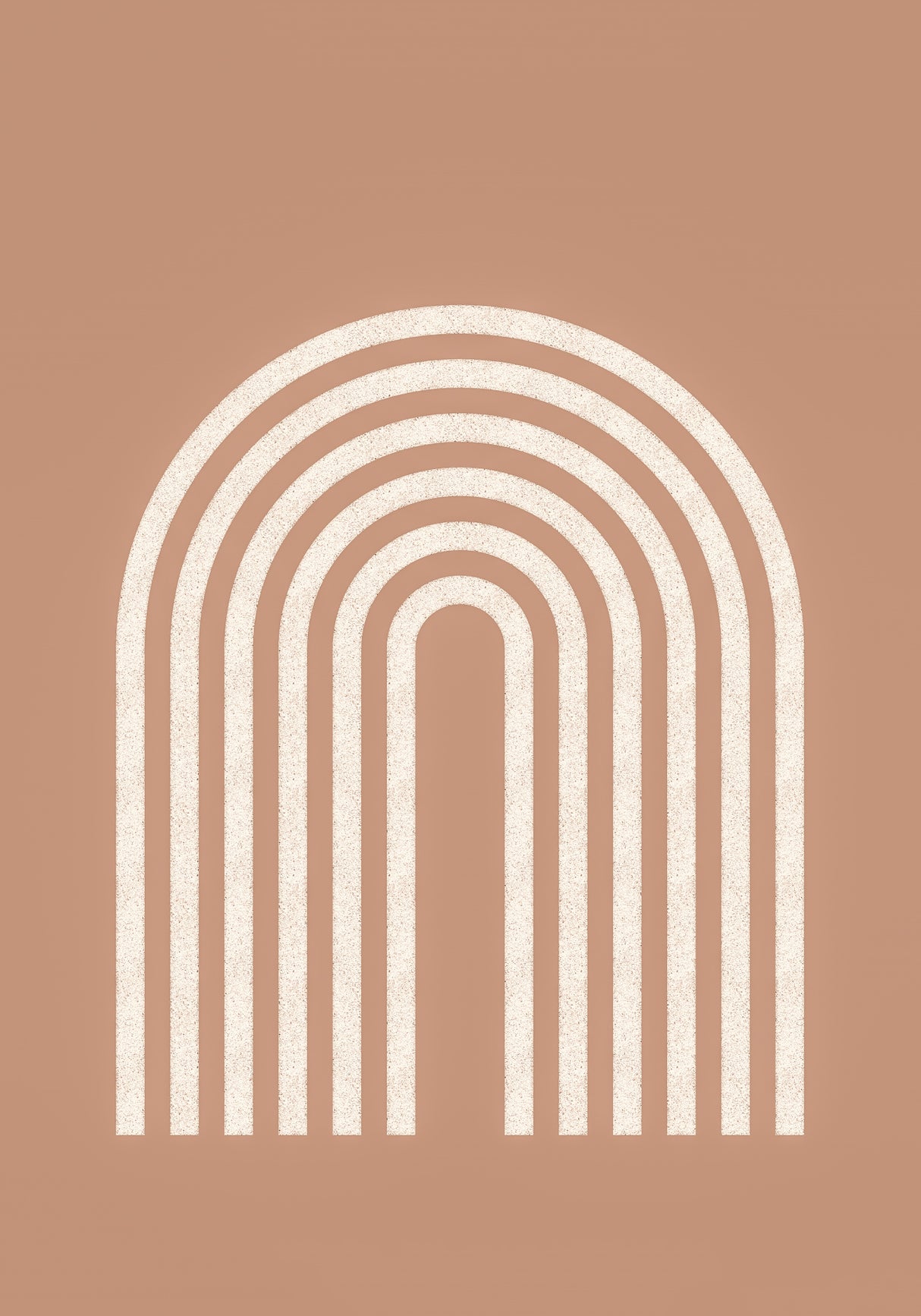 Rainbow lines Poster och Canvastavla