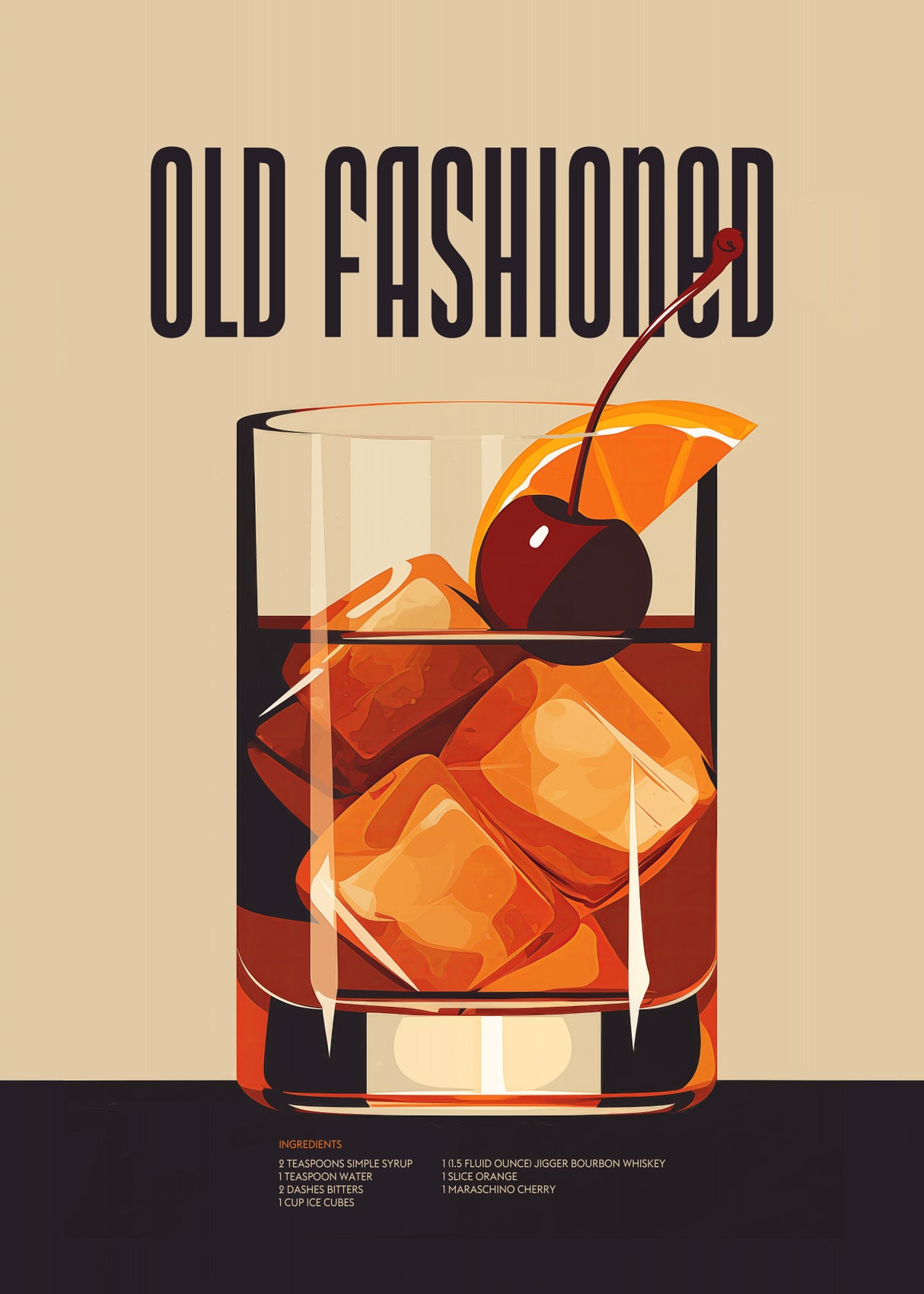 Old Fashioned Poster och Canvastavla