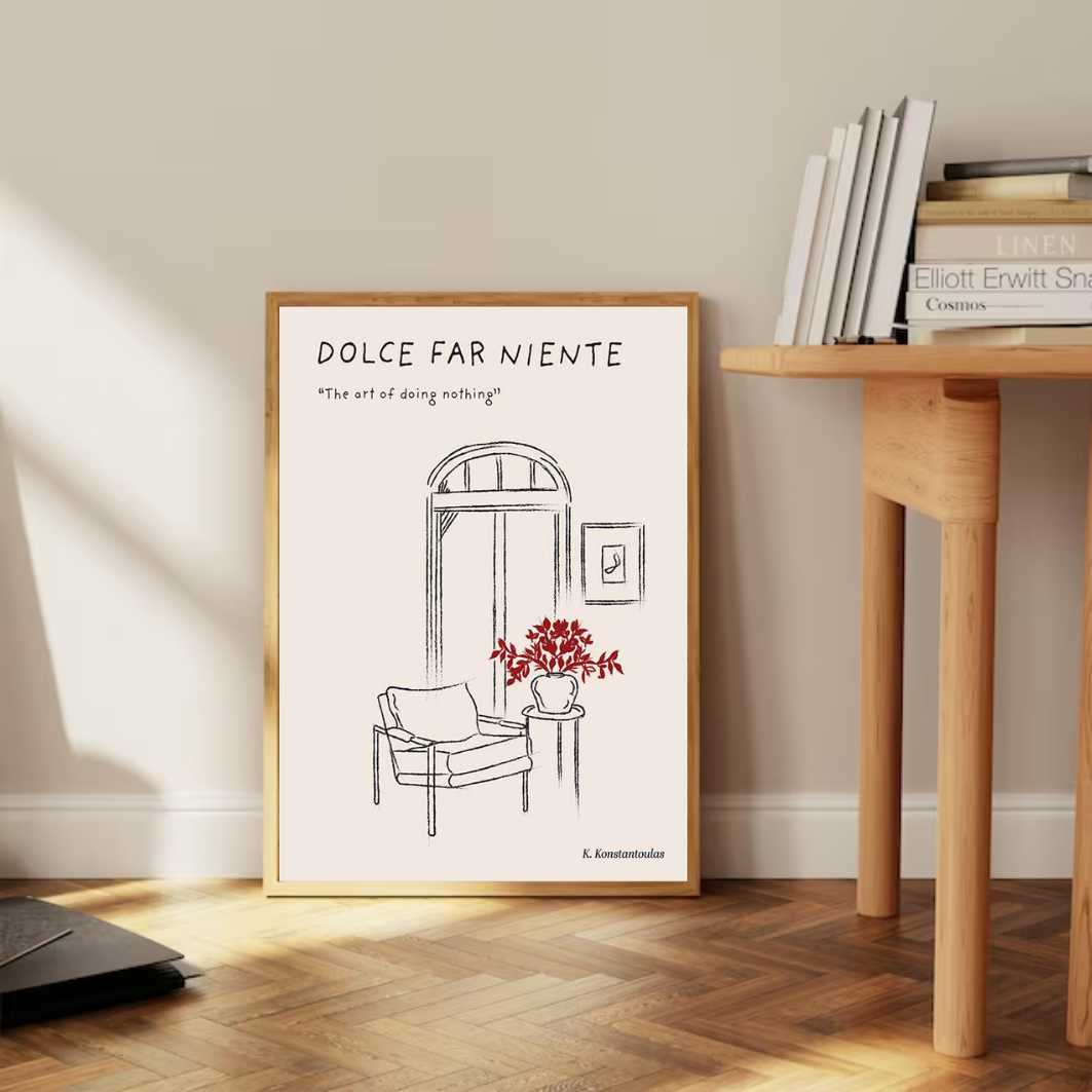 Dolce far niente Poster