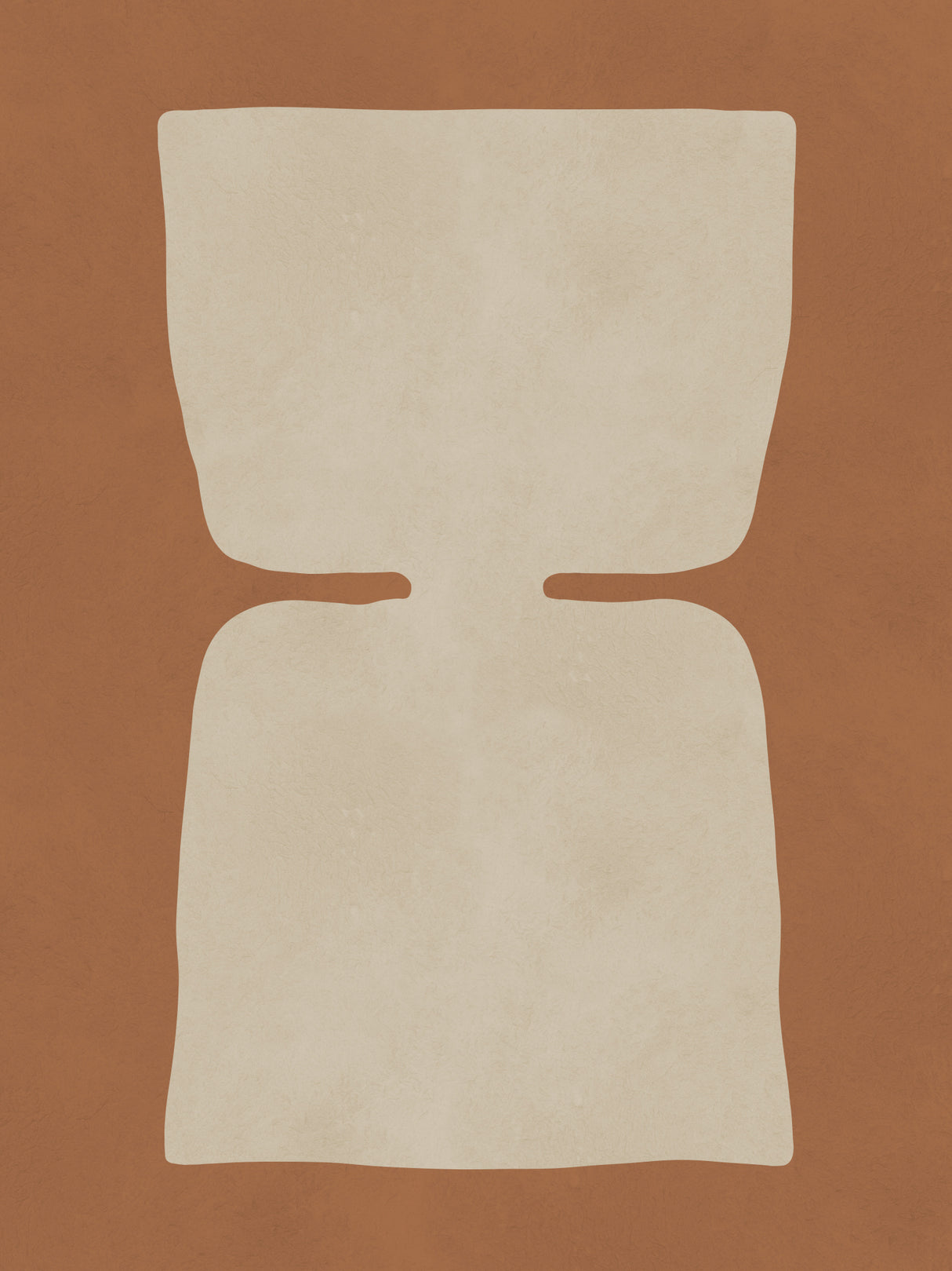 Brown and black art 9 Poster och Canvastavla