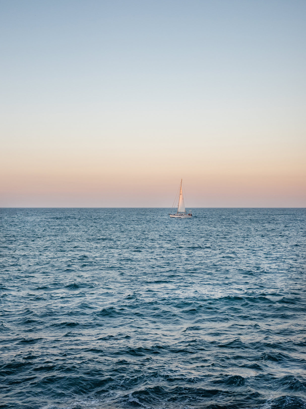 Amalfi Sunset Coast Sailing | Italy Travel Photography Poster och Canvastavla