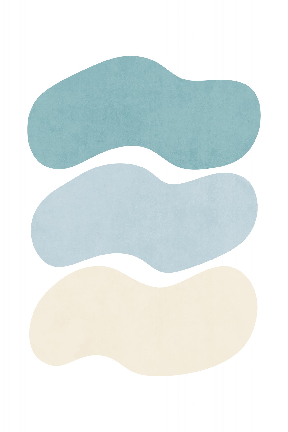 Landscape Shapes 22 Poster och Canvastavla