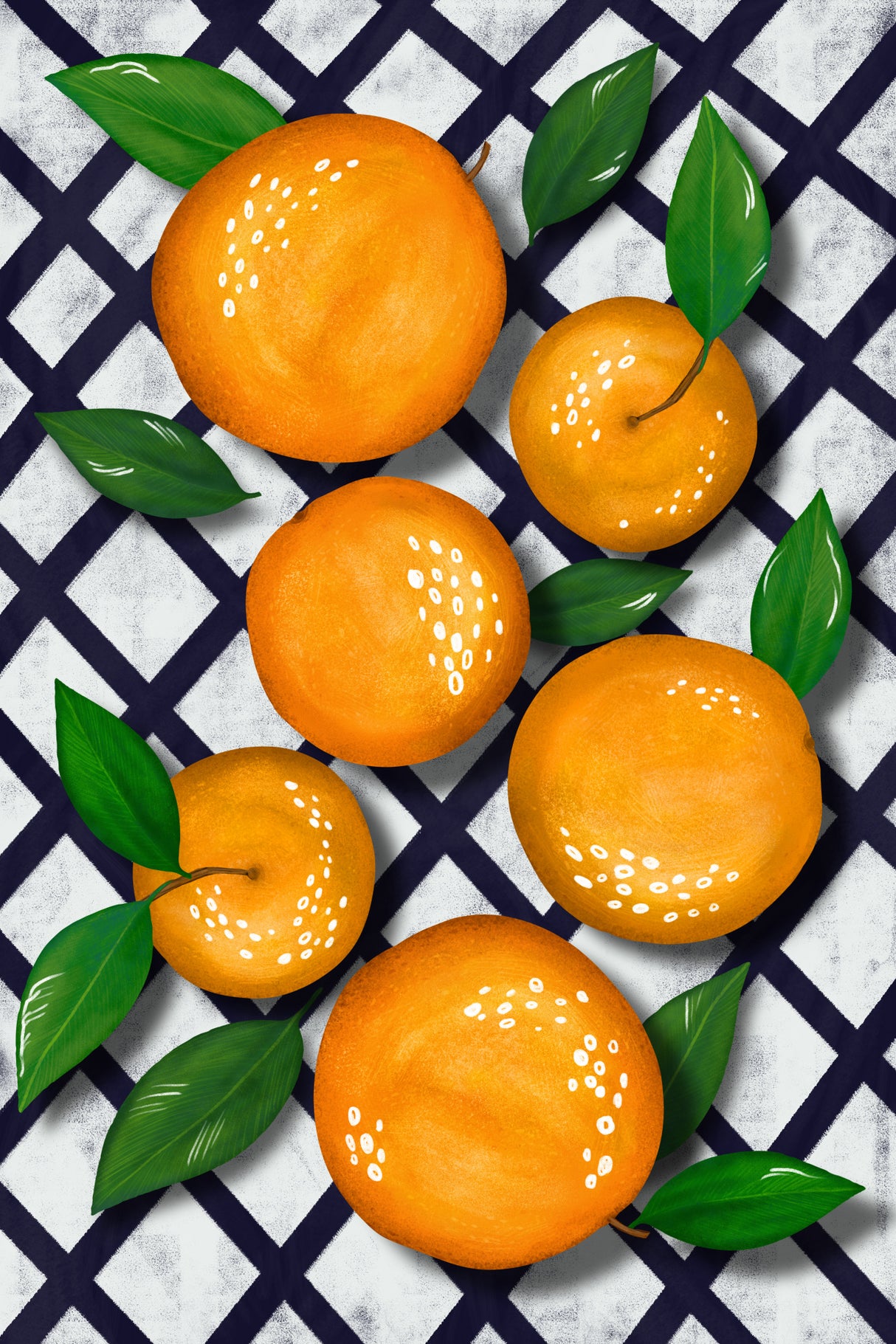 Oranges Poster och Canvastavla