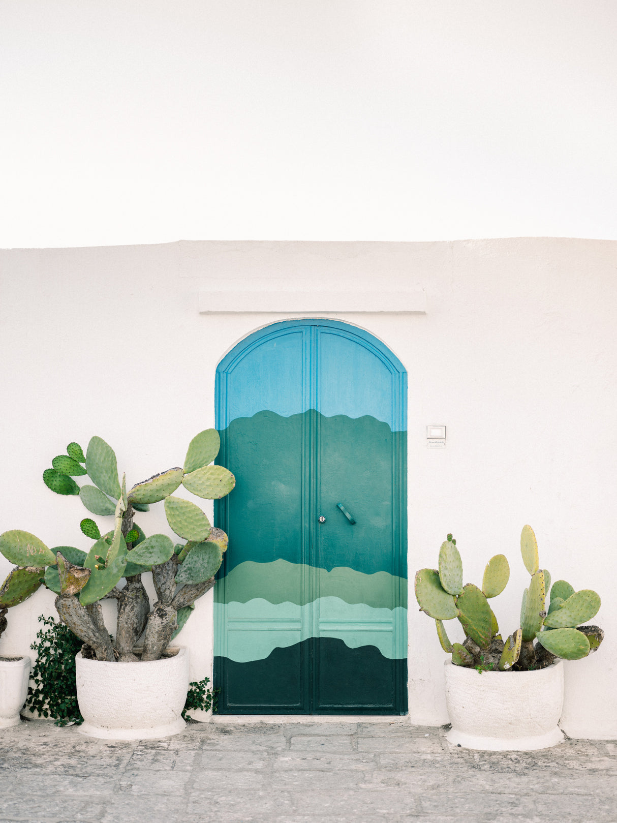 The Ostuni Door Poster och Canvastavla