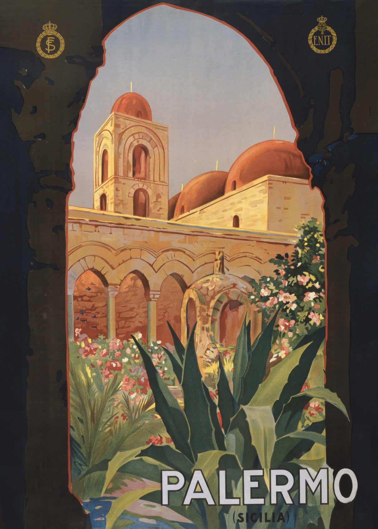 Palermo (Sicilia) Poster och Canvastavla