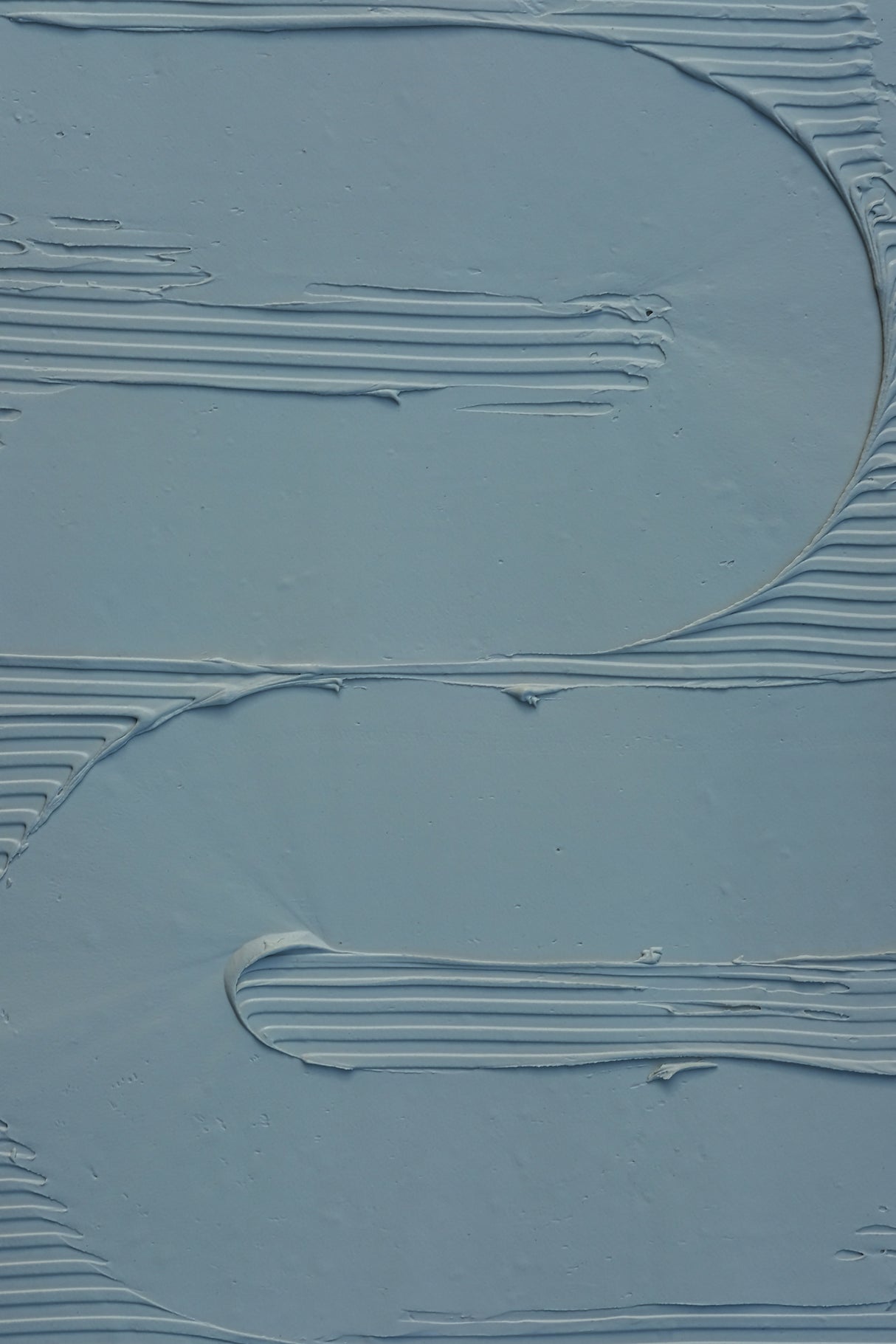 Mud Texture 12 Blue Poster och Canvastavla