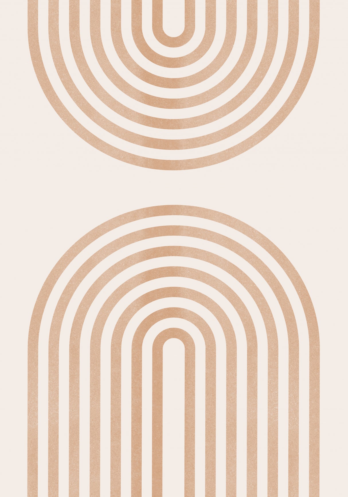 Rainbow Lines 2 Poster och Canvastavla