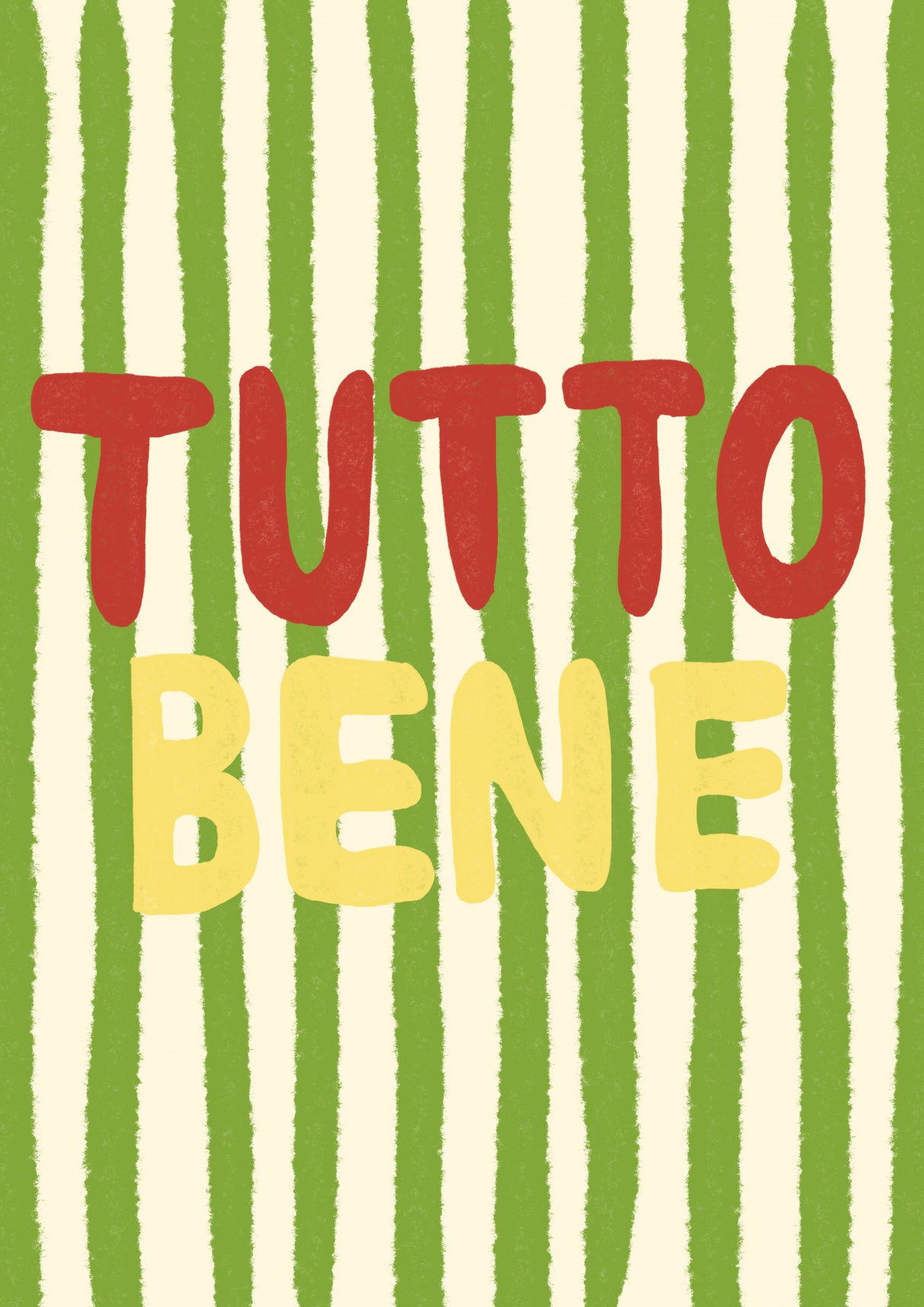 Tutto Bene Poster och Canvastavla