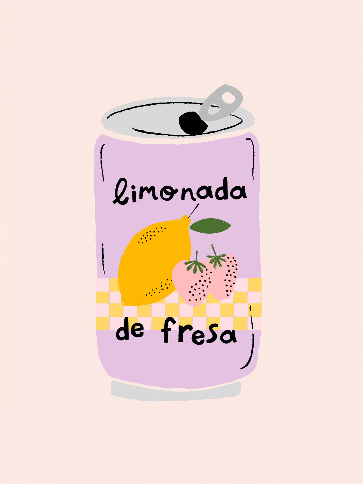 Strawberry Lemonade Poster och Canvastavla