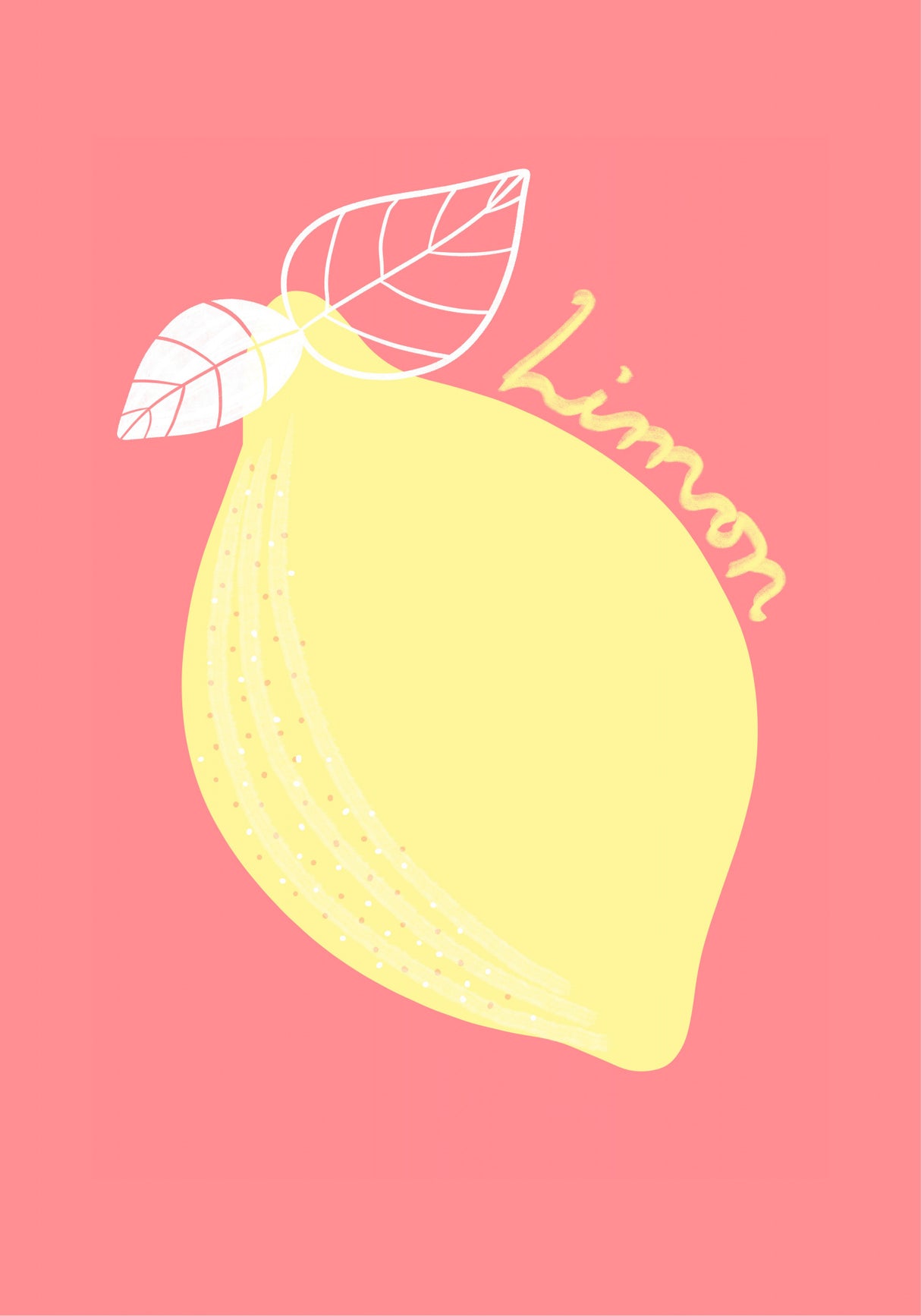Limon Poster och Canvastavla