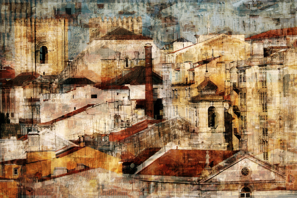 Alfama Poster och Canvastavla