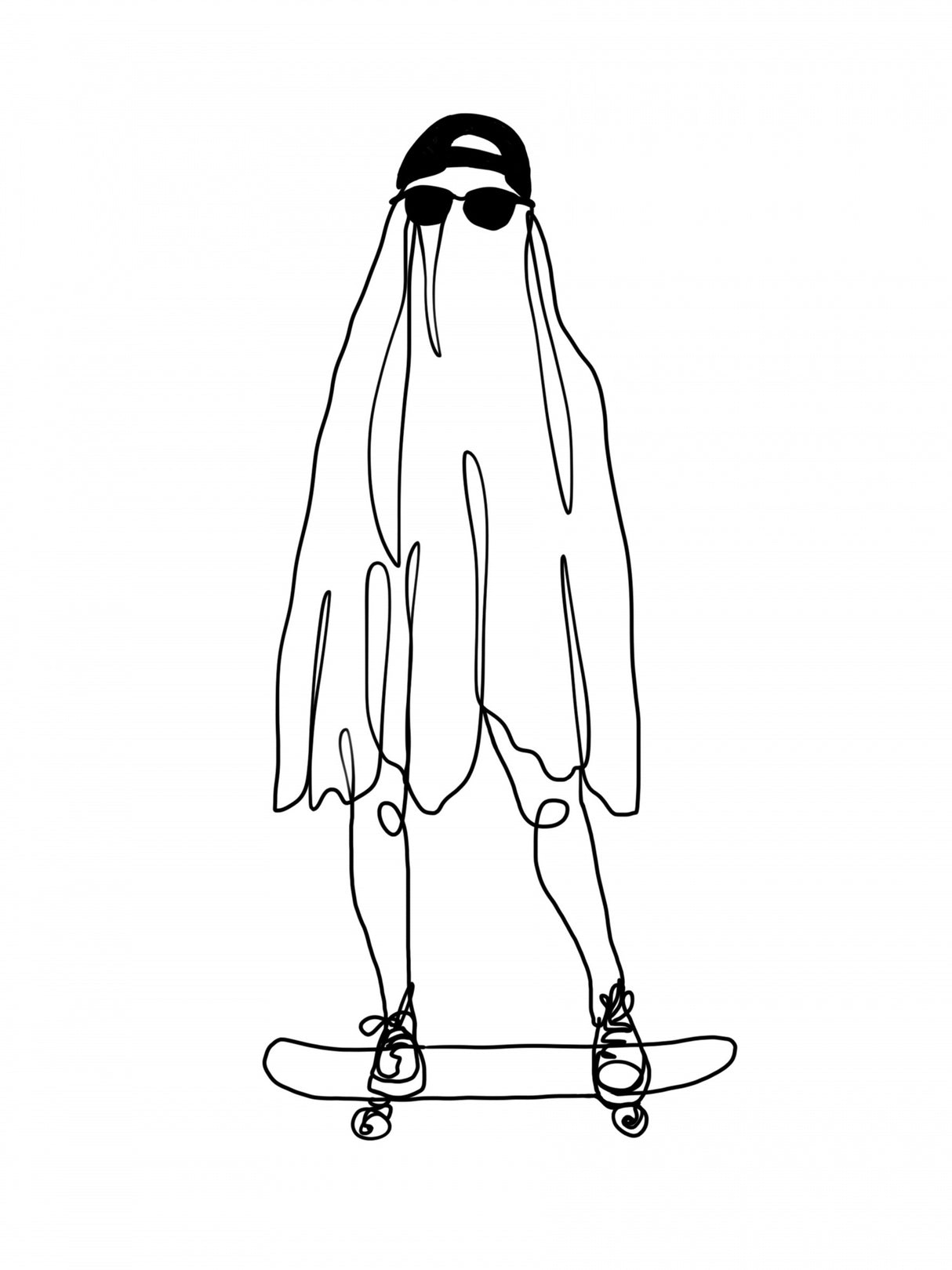 Stay Creepy Poster och Canvastavla