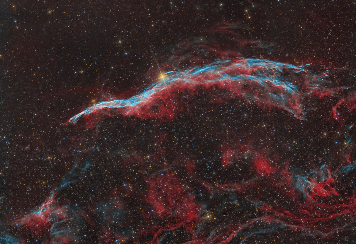 Eastern Veil Nebula Poster och Canvastavla