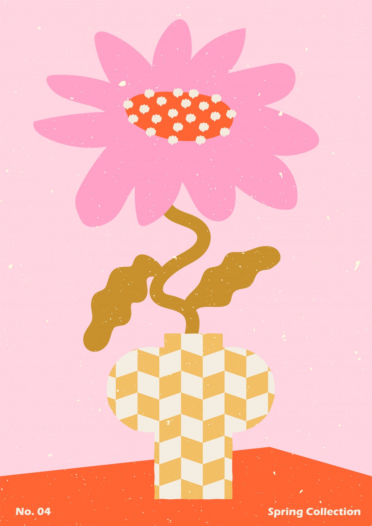 Spring Flower #04 Poster och Canvastavla