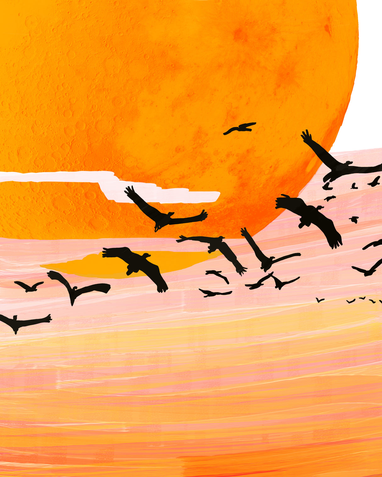 Time Flies Poster och Canvastavla