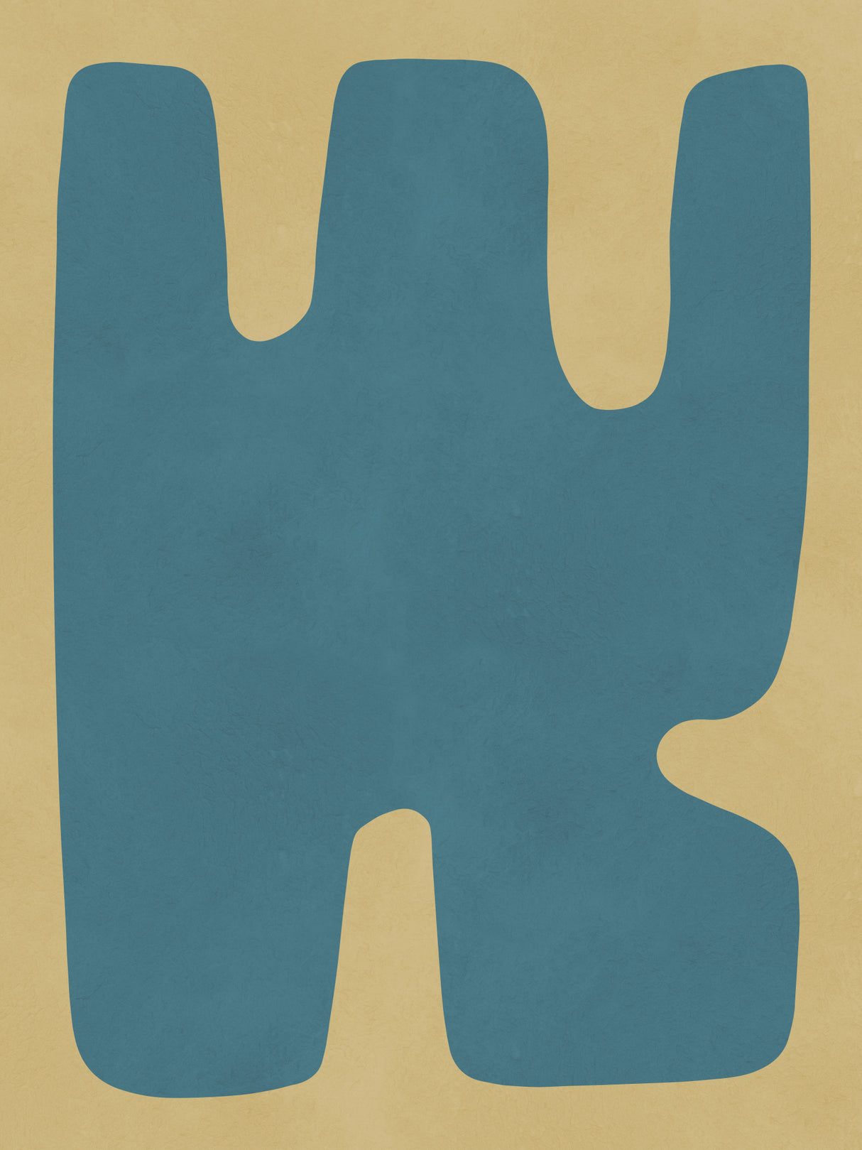 Modern organic art 17 Poster och Canvastavla