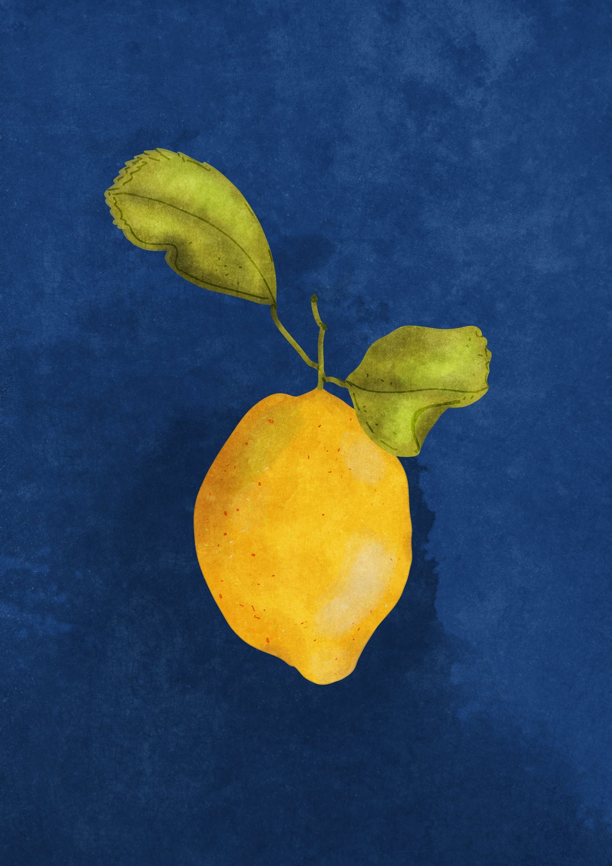 Just a little lemon Poster och Canvastavla