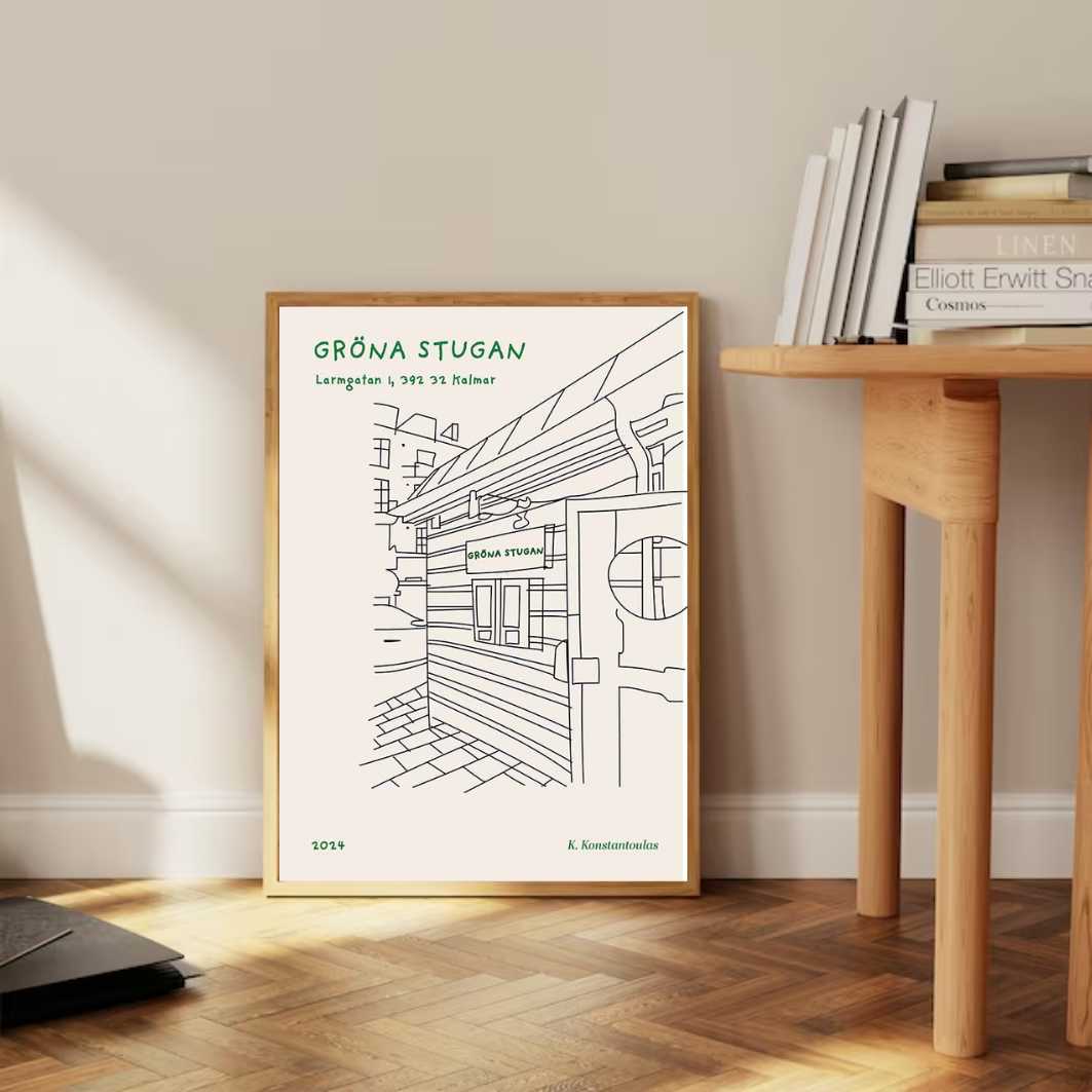 Gröna stugan Poster