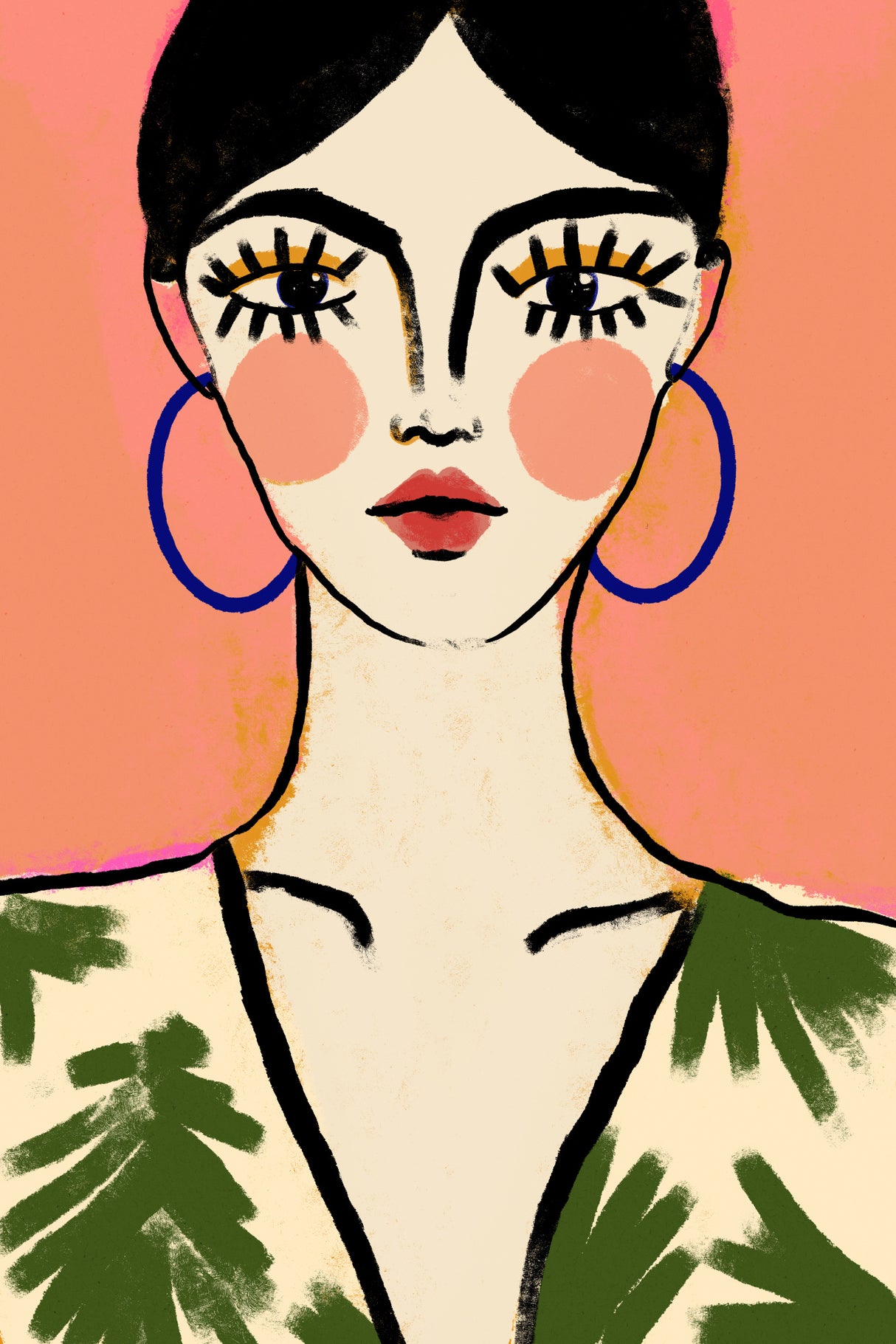 Big Eyes Poster och Canvastavla