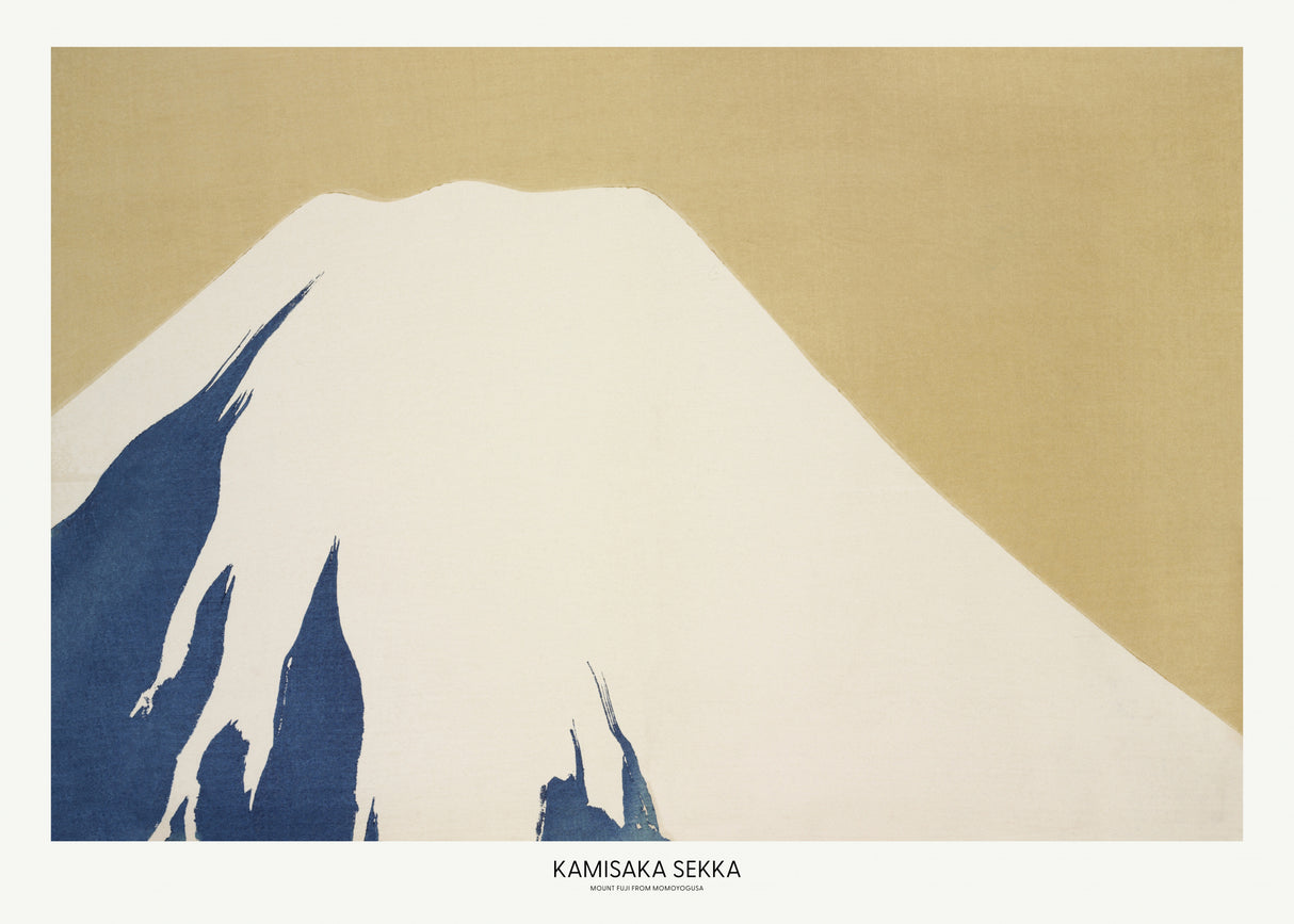 Mount Fuji From Momoyogusa Poster och Canvastavla