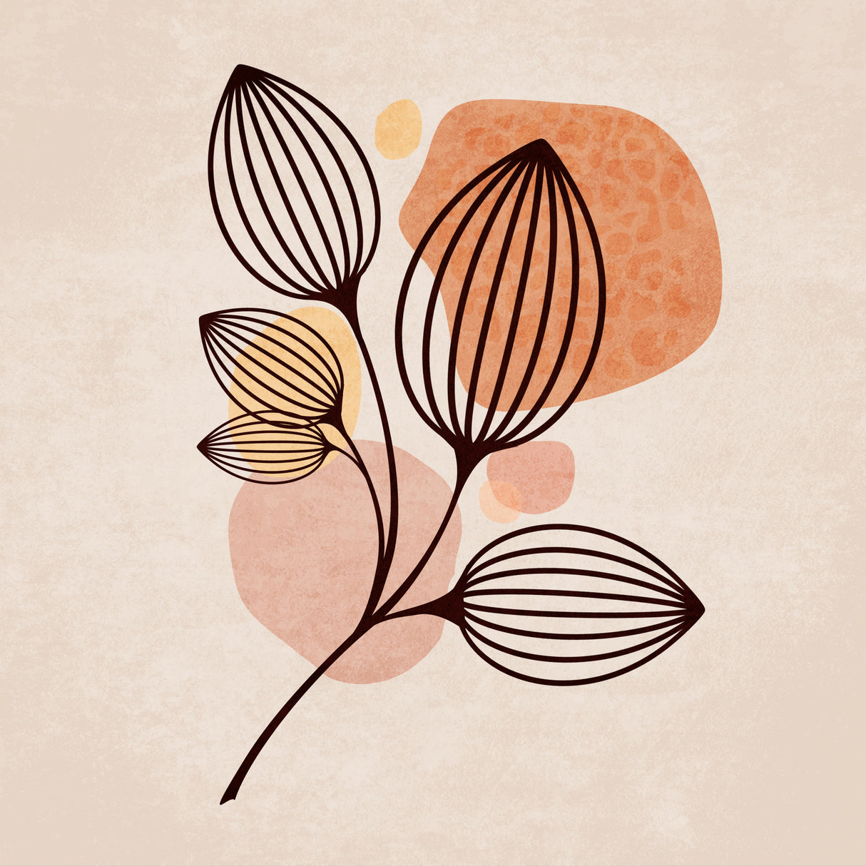 Zarif Cicekler 04 Poster och Canvastavla