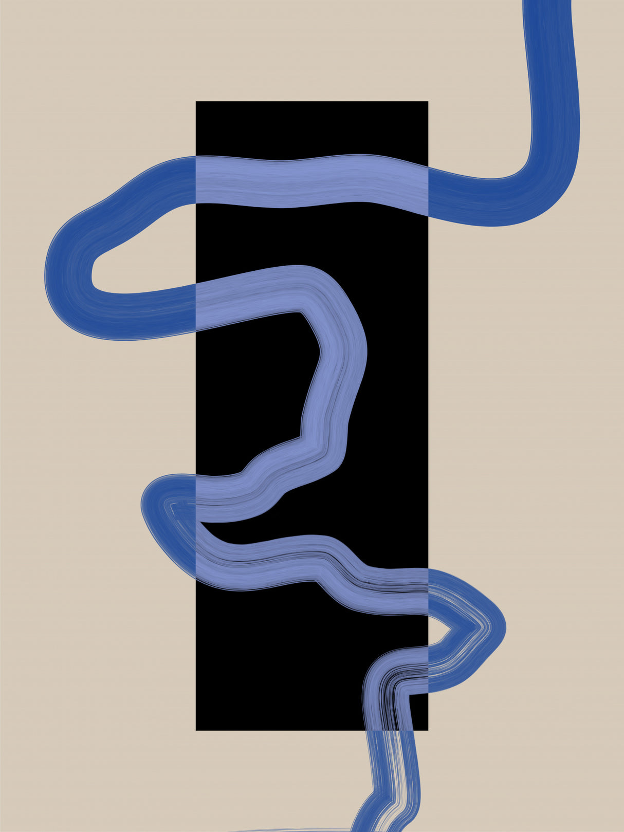 3x4 Aspectratio Indigo42 Poster och Canvastavla