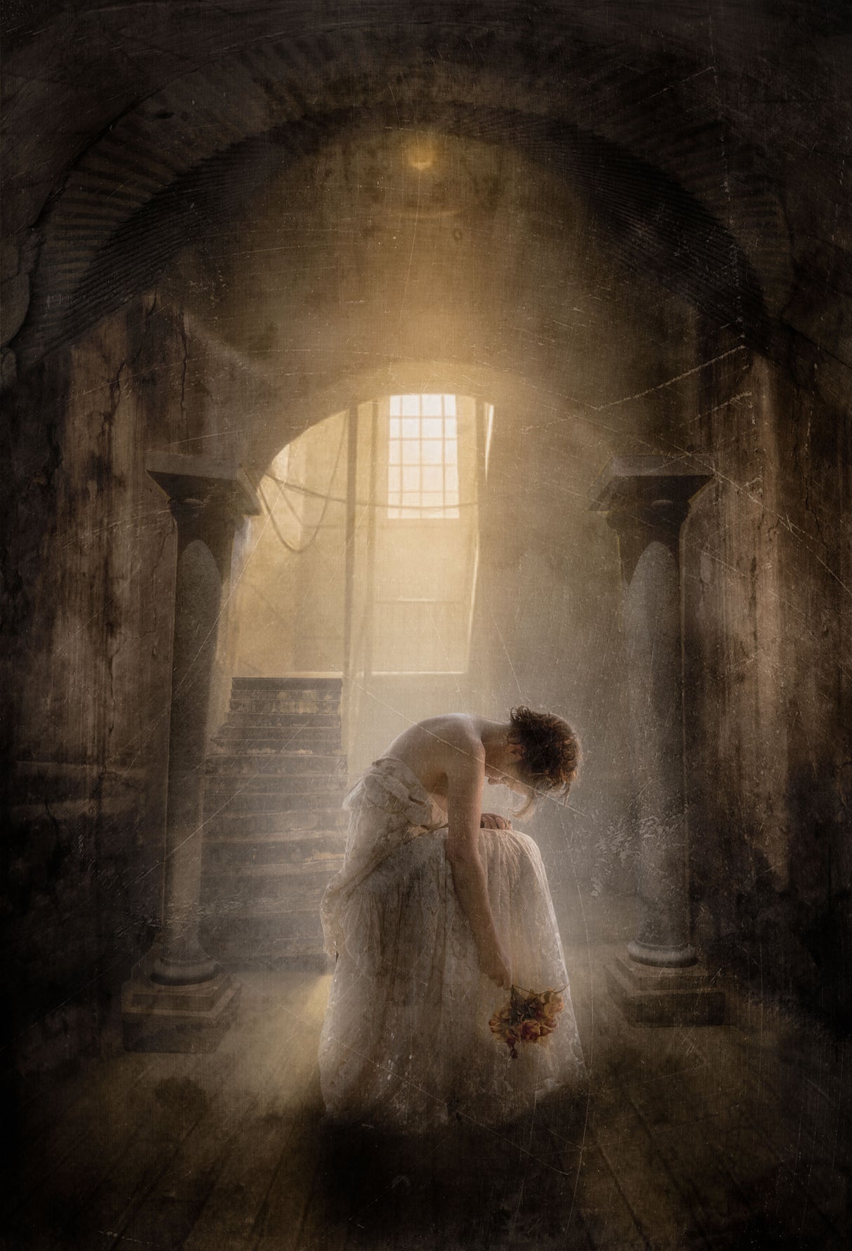 '...Although I'm broken, my heart stays untamed..' Poster och Canvastavla