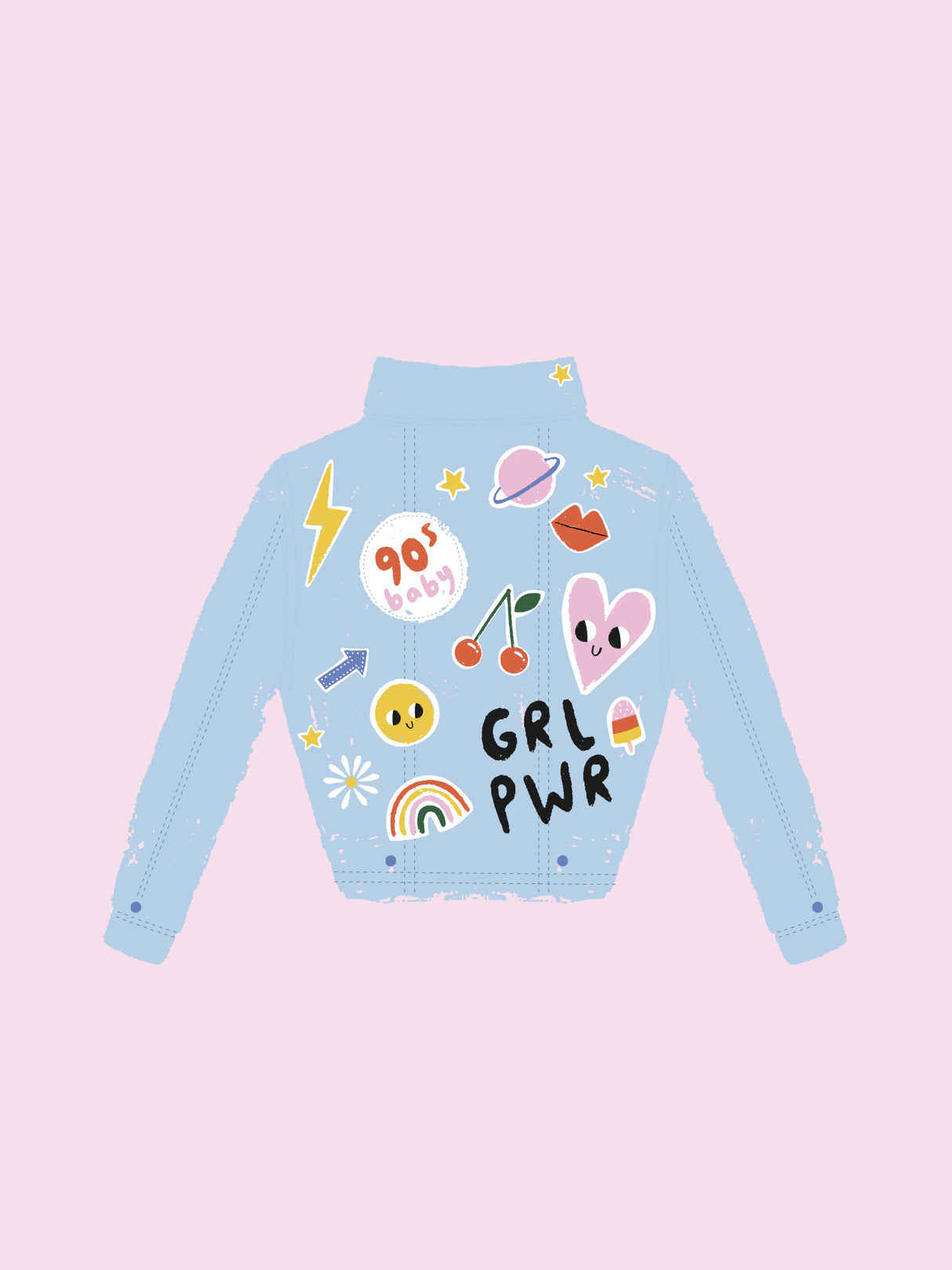 90s Baby Poster och Canvastavla