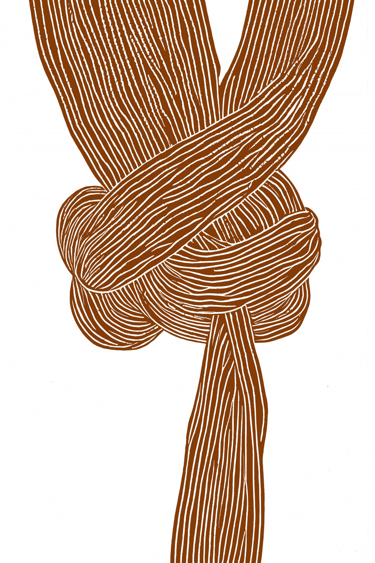 Knots No 4 Poster och Canvastavla