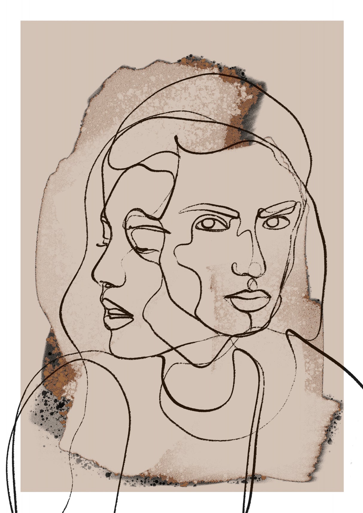 Time Whispers Poster och Canvastavla