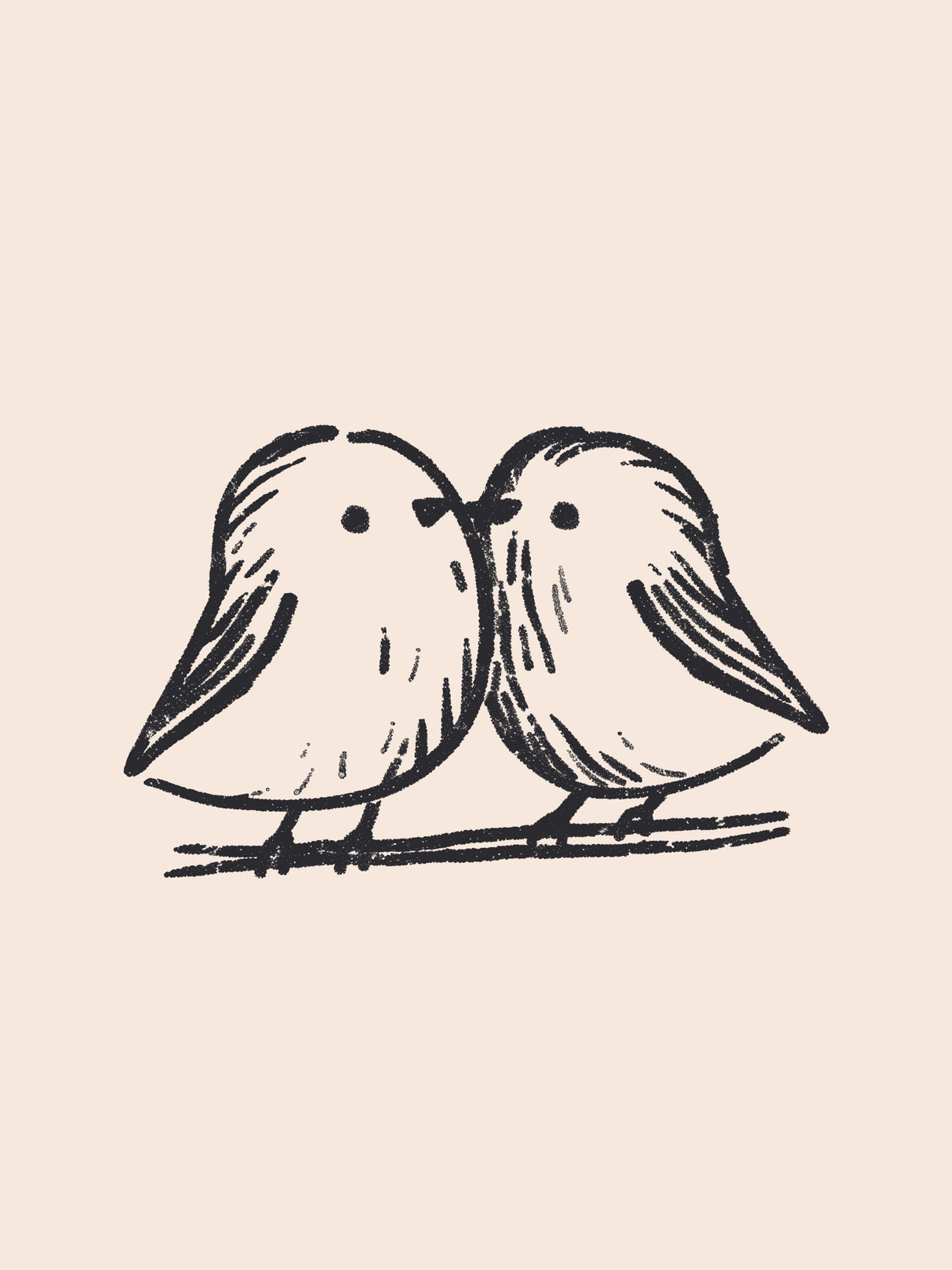 Tiny Birds Poster och Canvastavla