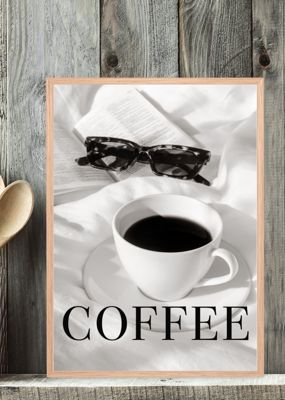 Coffee in Bed Poster