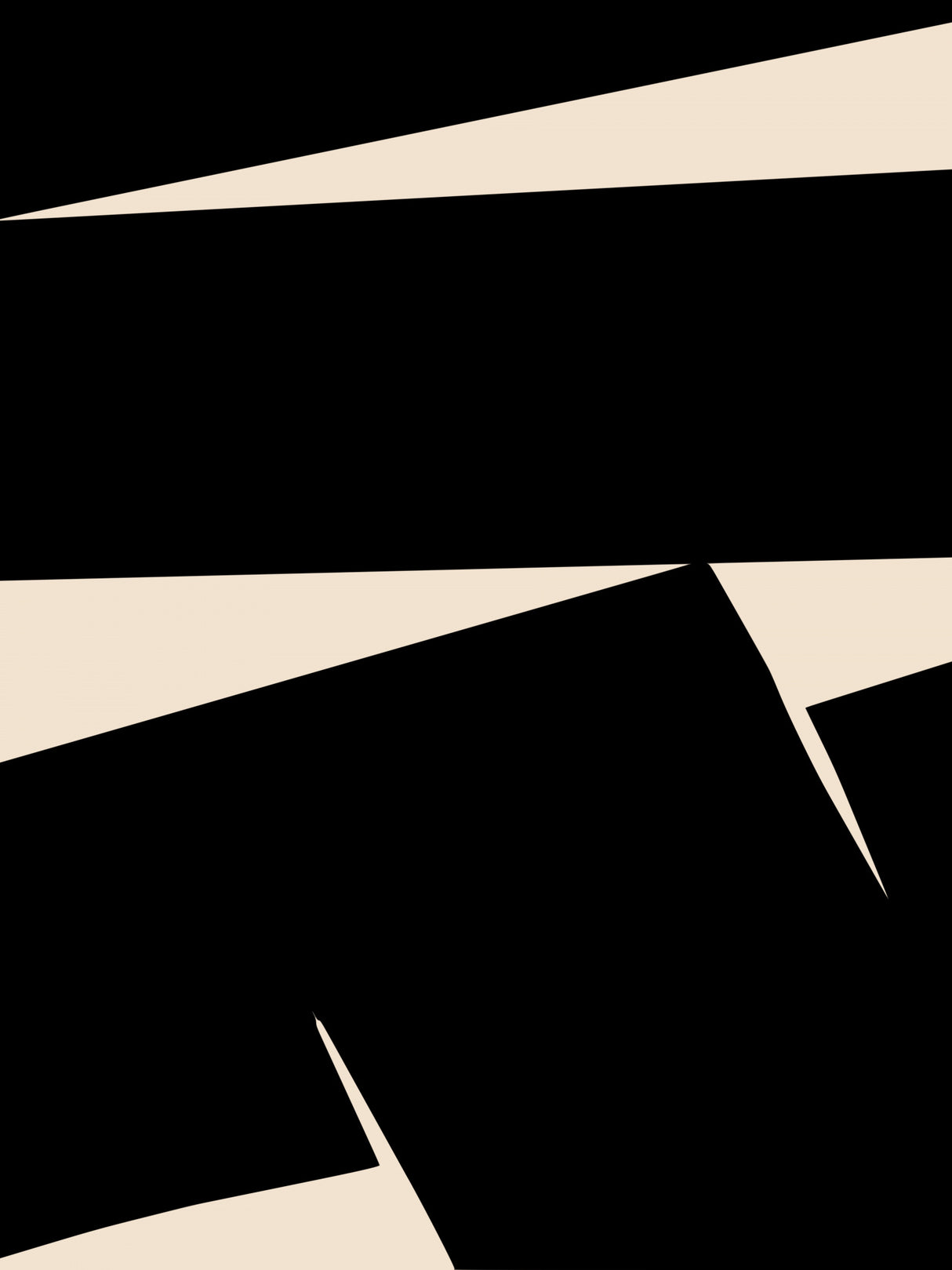 Black Plain Abstract Poster och Canvastavla