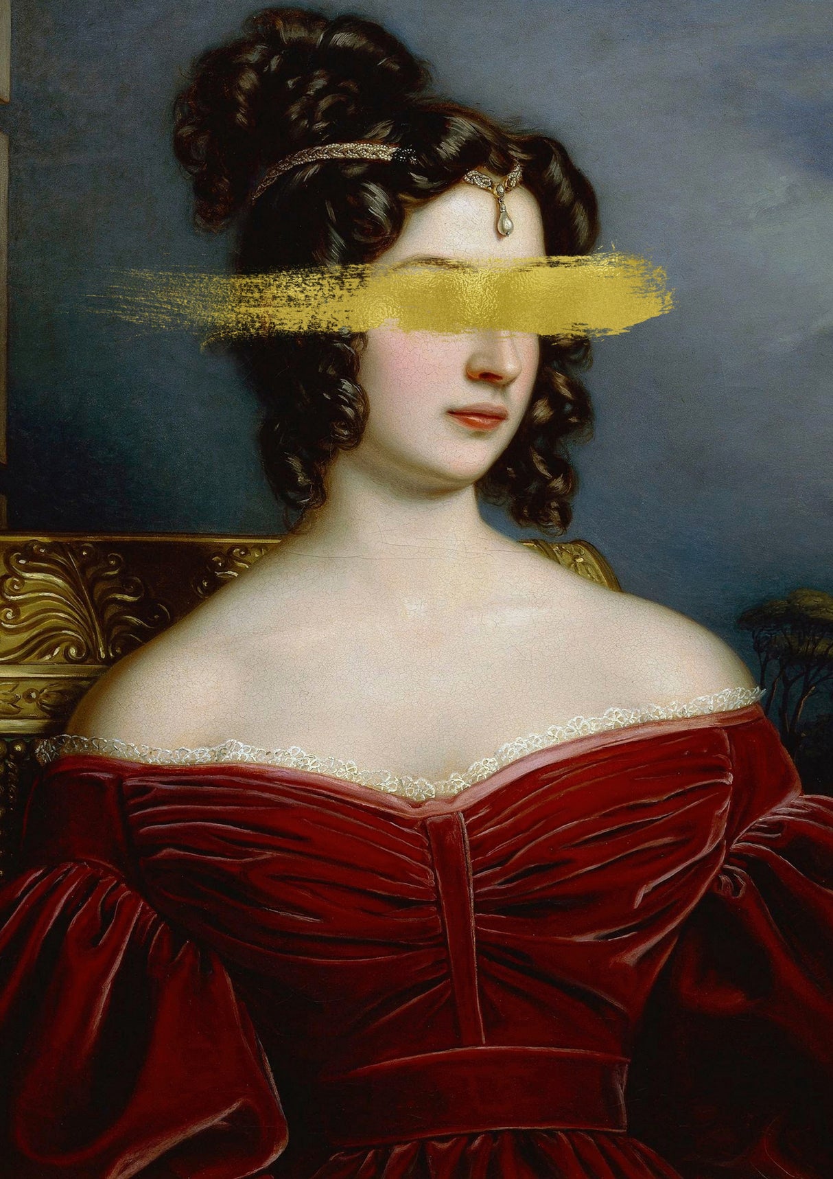 Goldmarianna Ratioiso Poster och Canvastavla