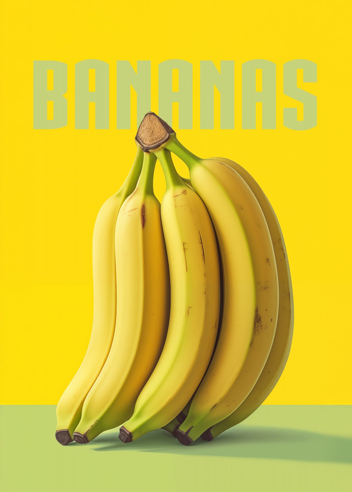 Bananas Poster och Canvastavla